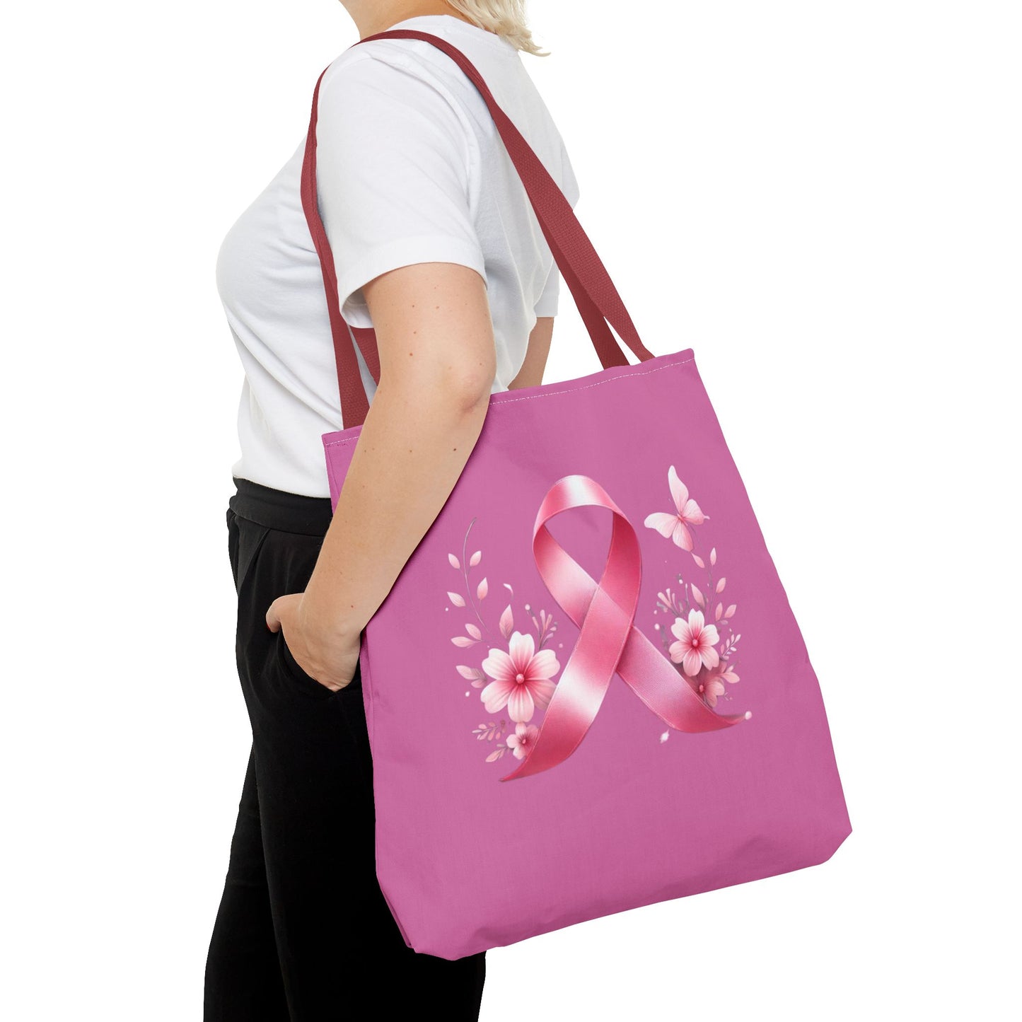 Breast Cancer Awareness Tote Bag_Pink