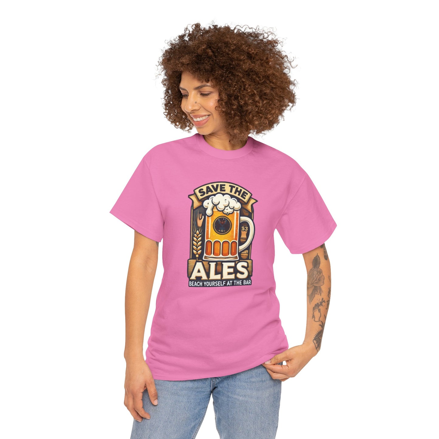 Save The Ales Unisex Heavy Cotton Tee