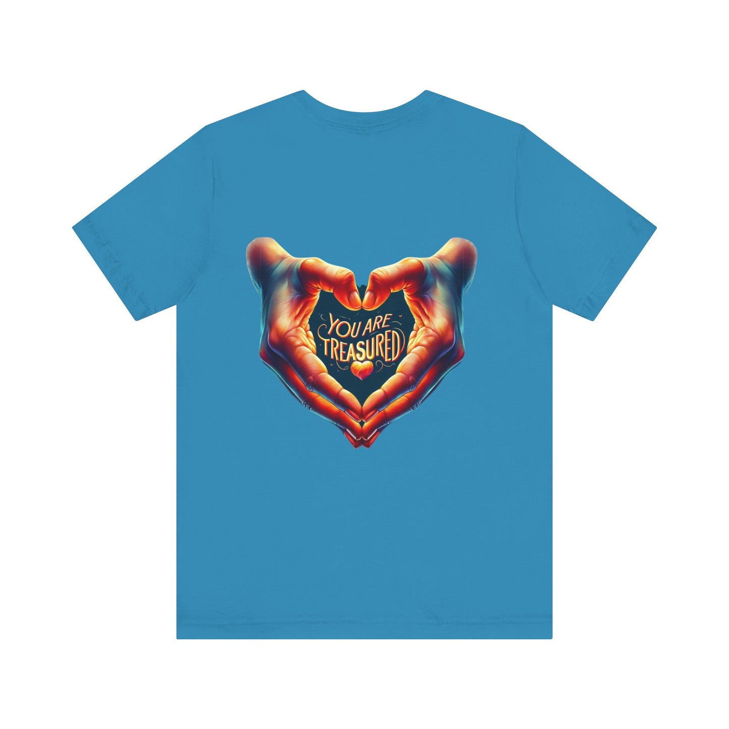 You Are Treasured - Both Sides Printed - Short Sleeve Tee