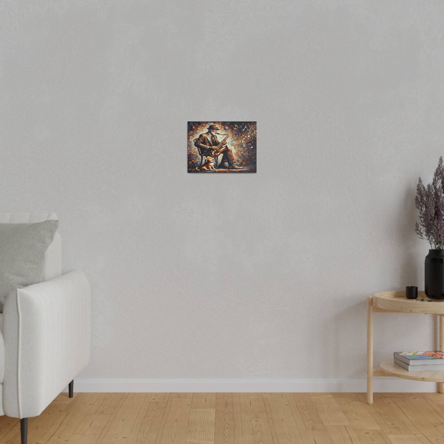 Man's Best Friend on Matte Canvas