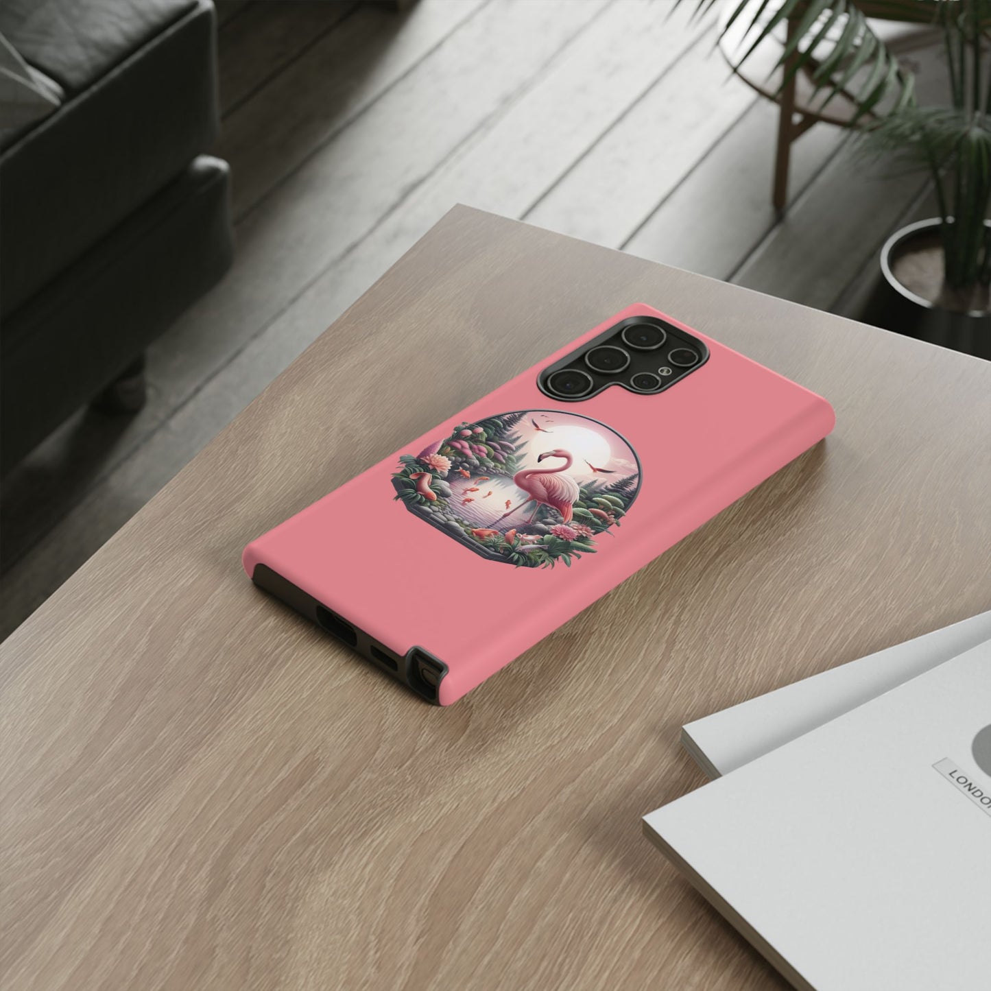 Pink Flamingo - iPhone Tough Phone Case