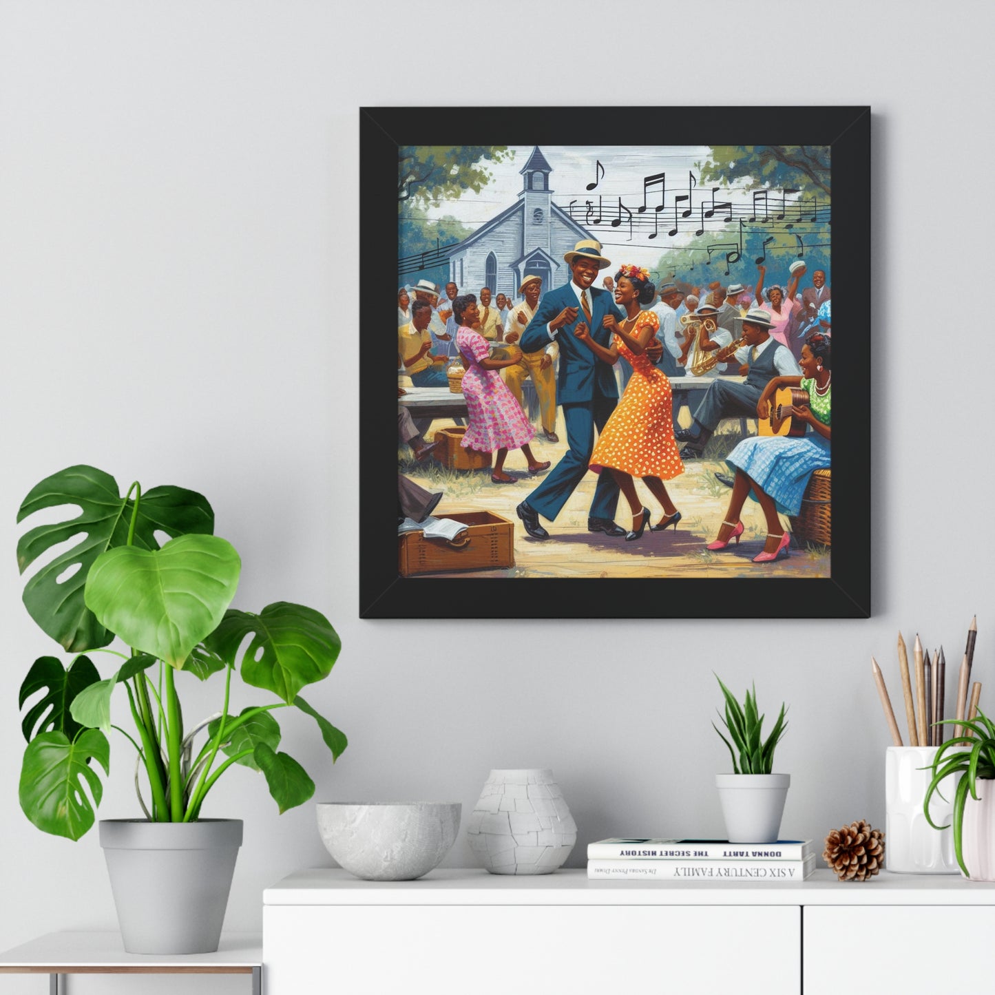 Stanky Leg After Service -  Unique Wall Art - Framed Vertical Poster