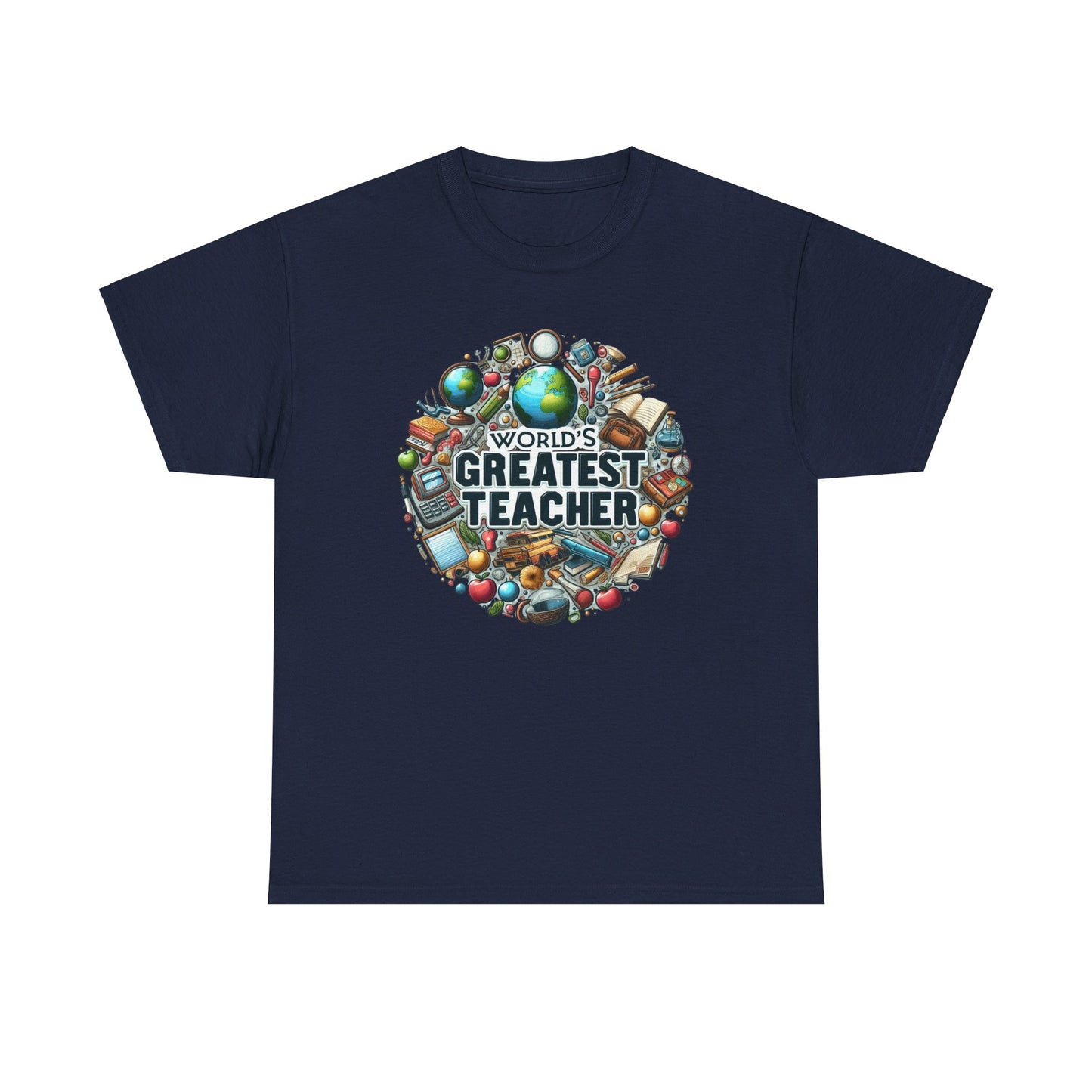 World's Greatest Teacher - Unisex Heavy Cotton Tee (G3)