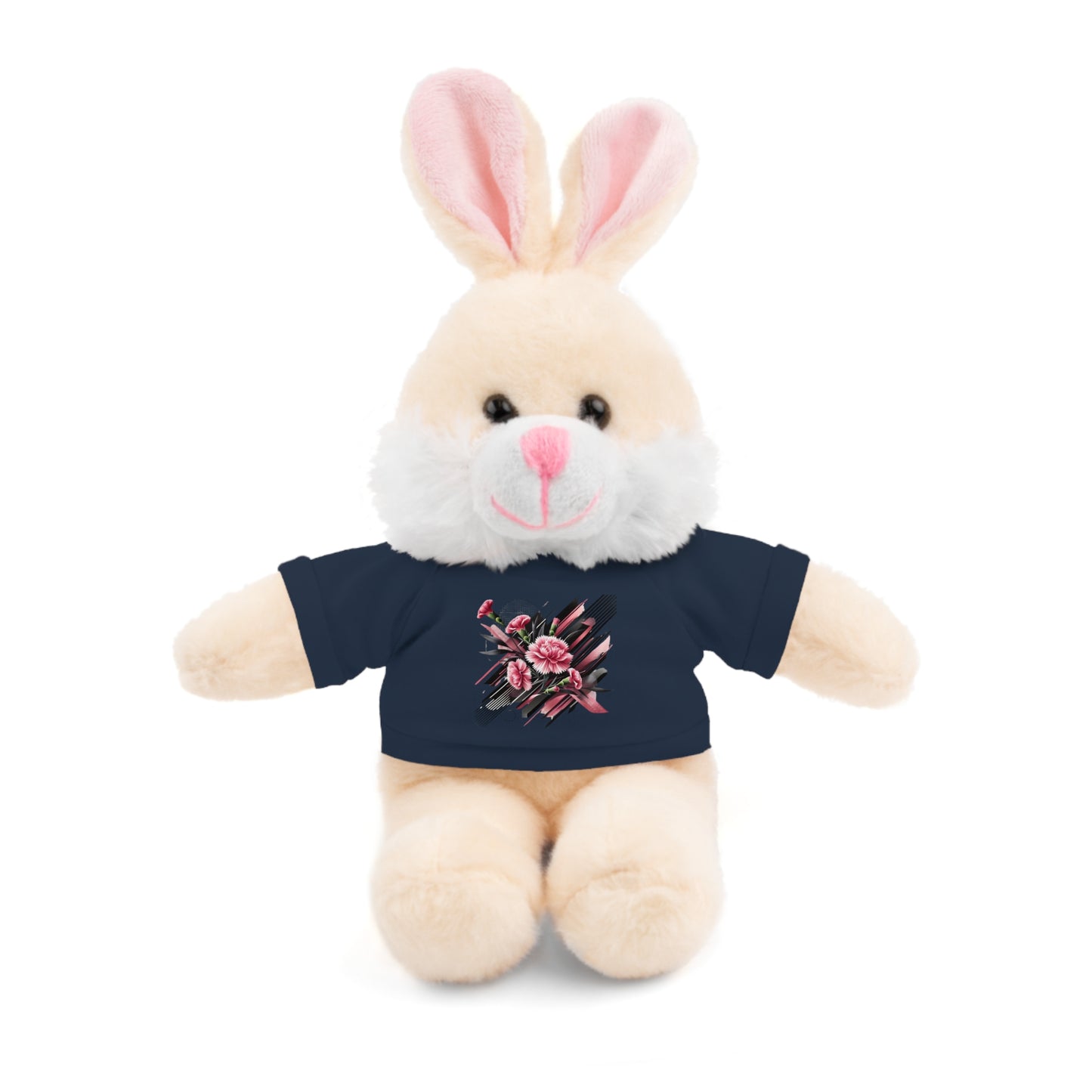 Pink Carnation Designer Stuffed Animals with Tee