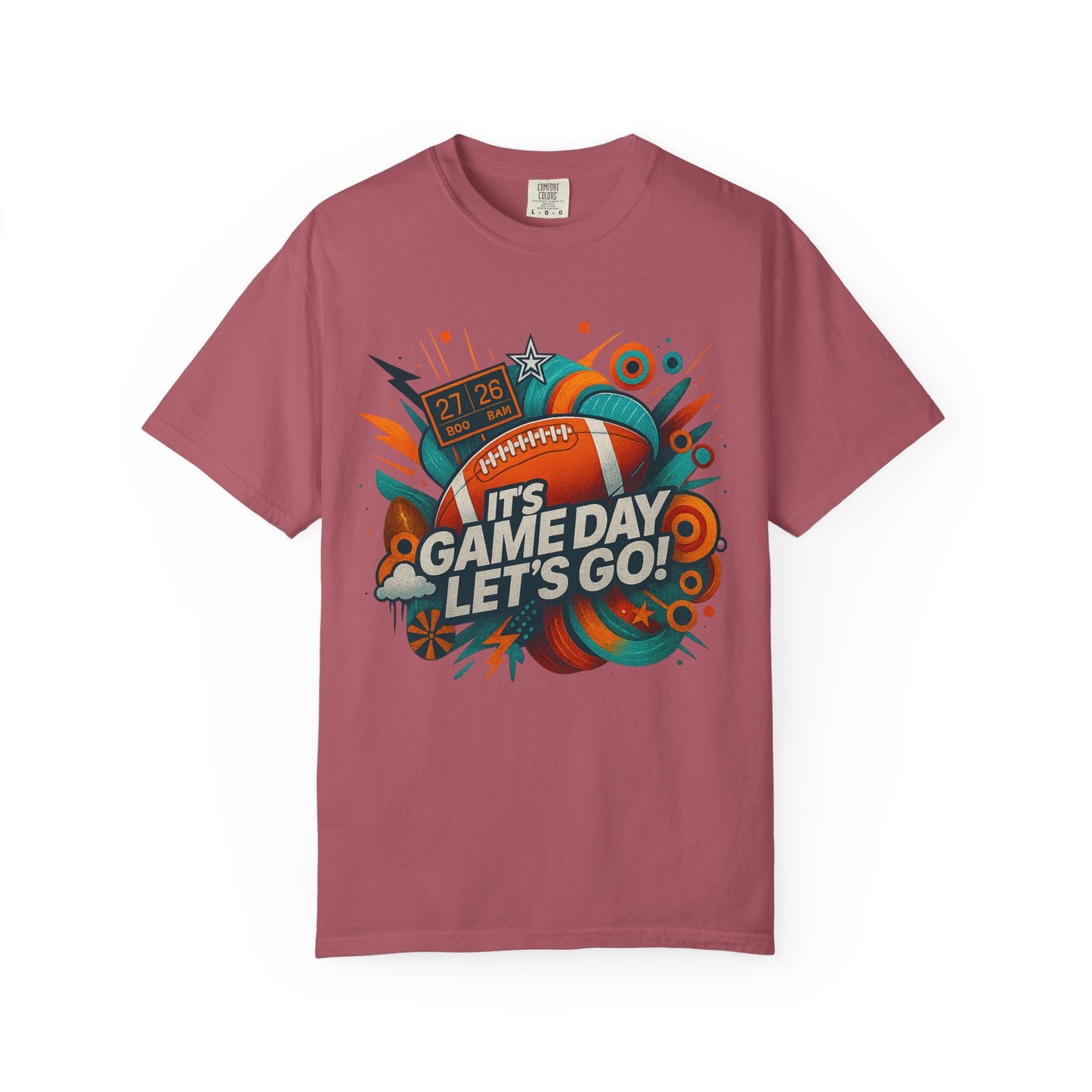 IT'S GAME DAY -  Unisex Garment-Dyed T-shirt