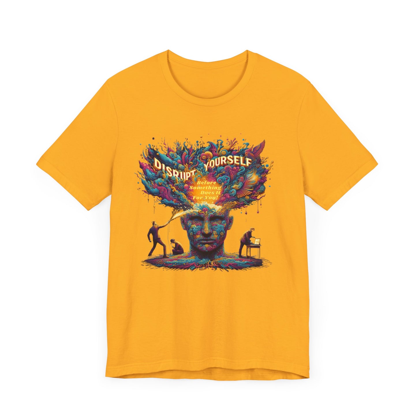 McNificent Designs Merchandise - Disrupt Yourself  Short Sleeve Tee (2)