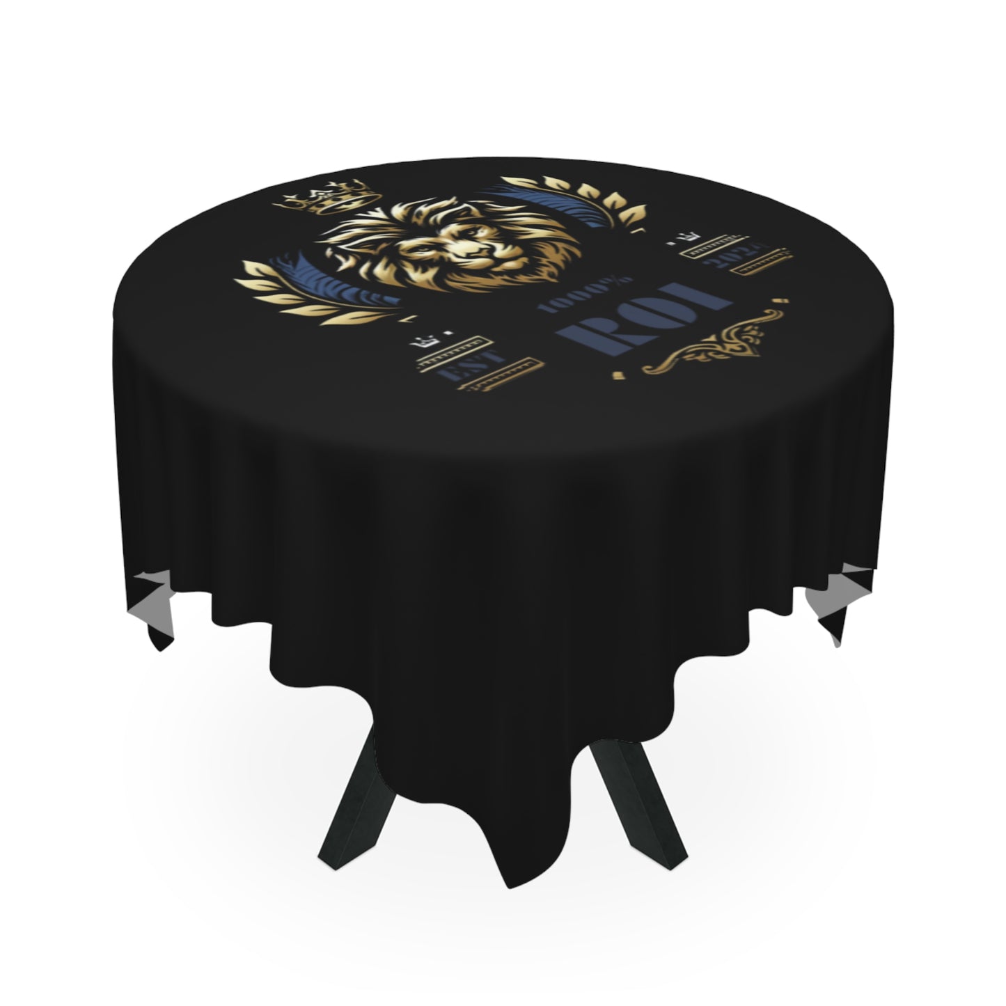 Regal Lion Tablecloth - Luxurious Dining Decor, Perfect for Home Gatherings, Party Decor, Animal Lovers, Unique Gift