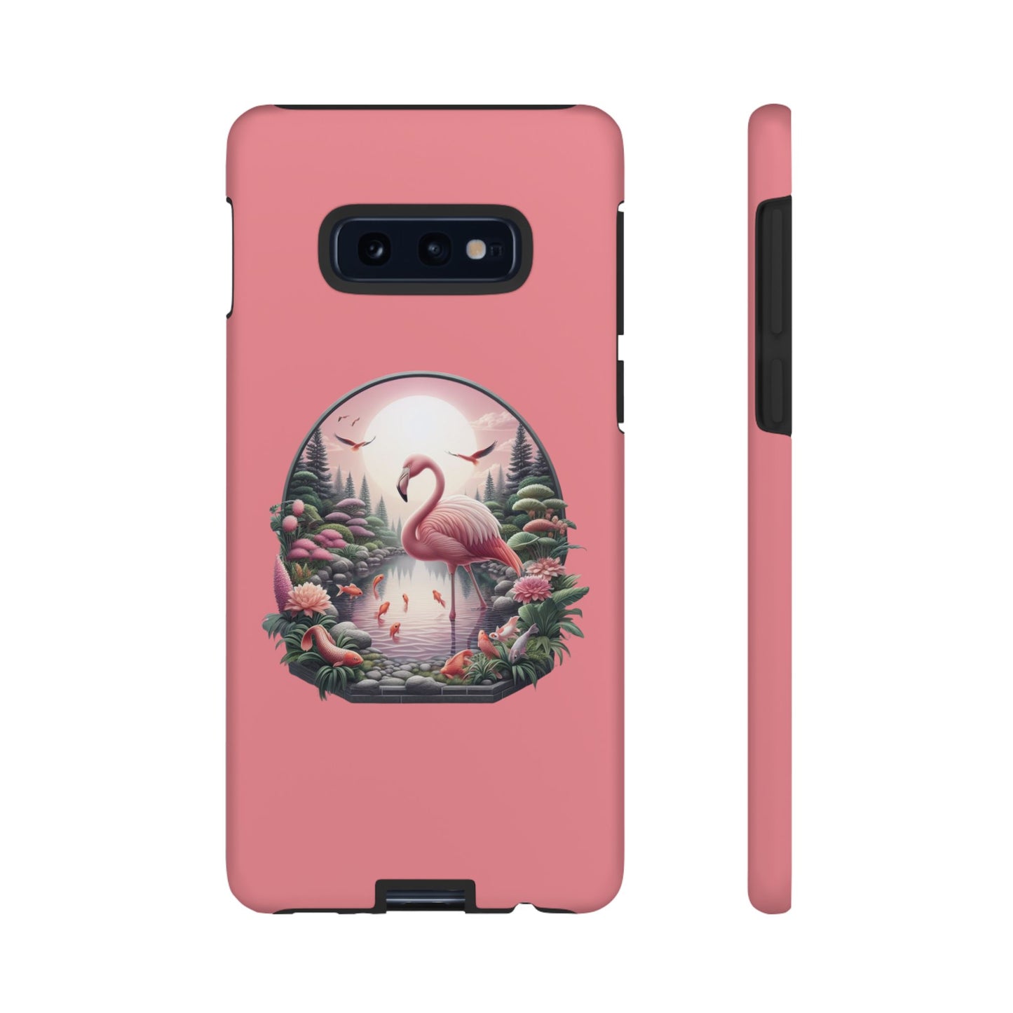 Pink Flamingo - iPhone Tough Phone Case
