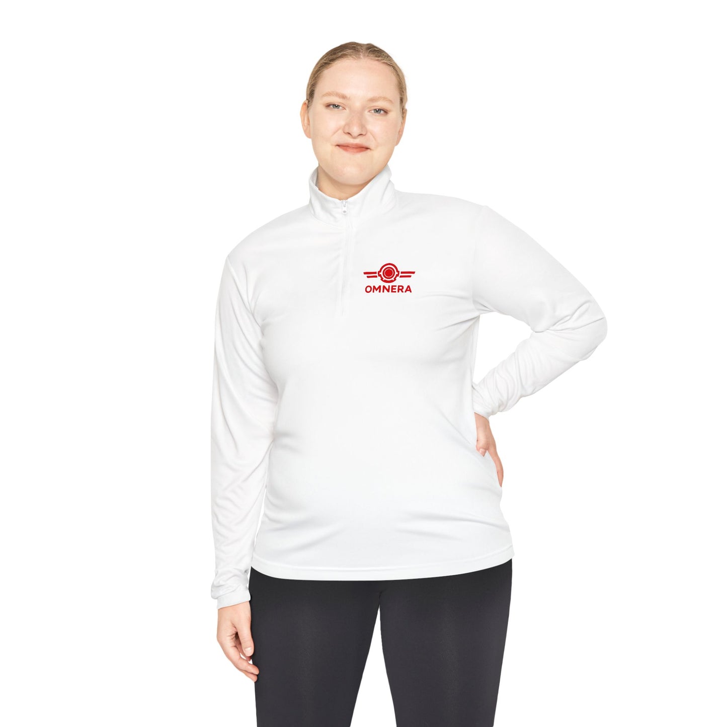 Quarter-Zip Pullover — Omnera Logo Lightweight Pullover