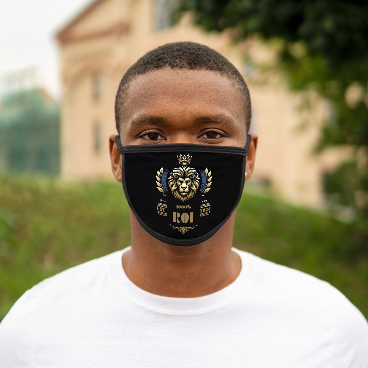 1000%ROI Mixed-Fabric Face Mask