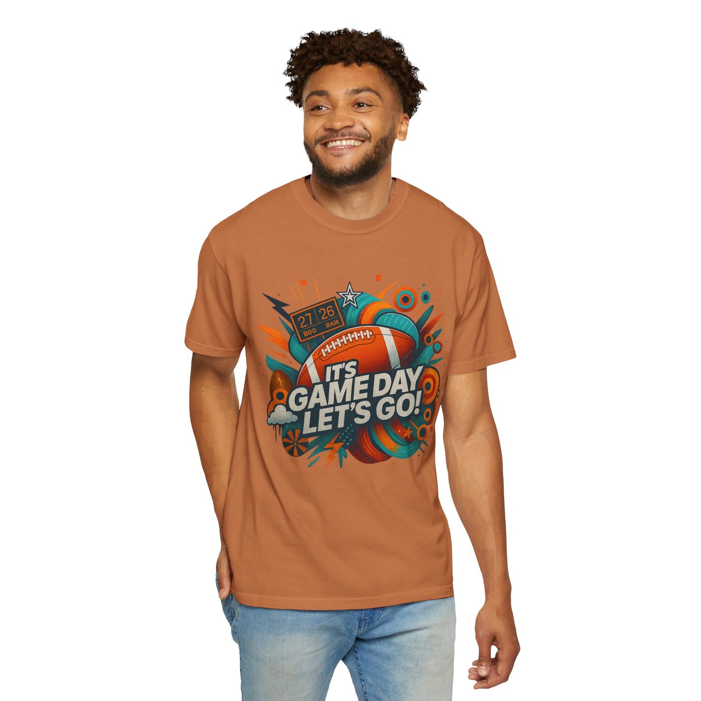 IT'S GAME DAY -  Unisex Garment-Dyed T-shirt