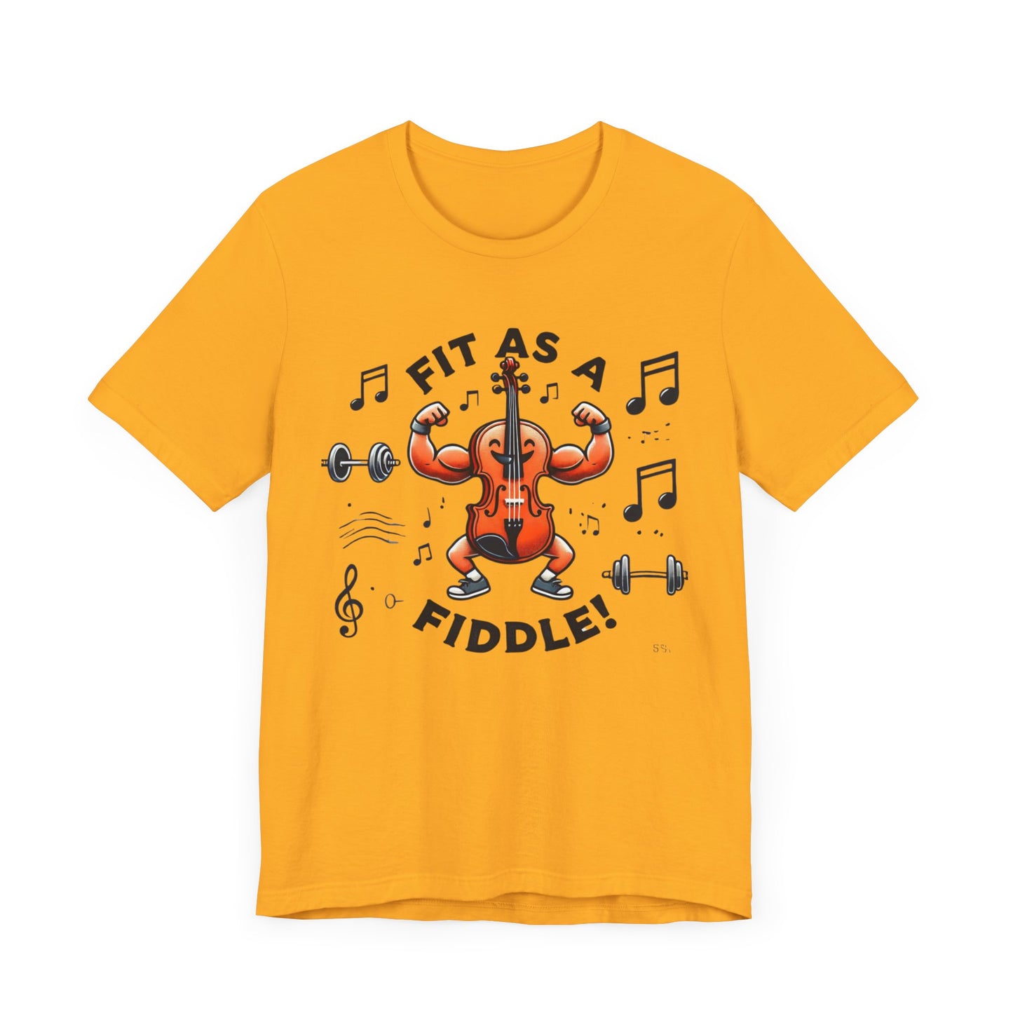 Fit As A Fiddle Unisex Jersey Short Sleeve Tee