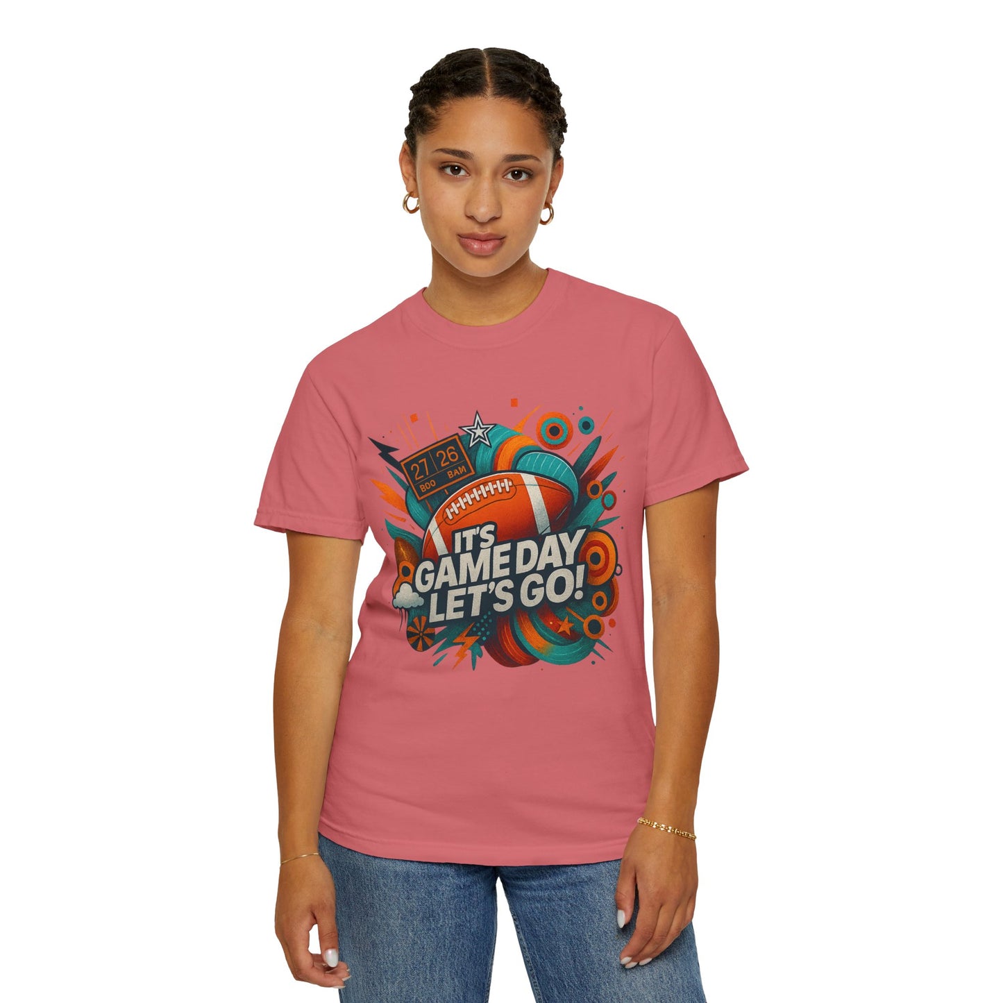IT'S GAME DAY -  Unisex Garment-Dyed T-shirt