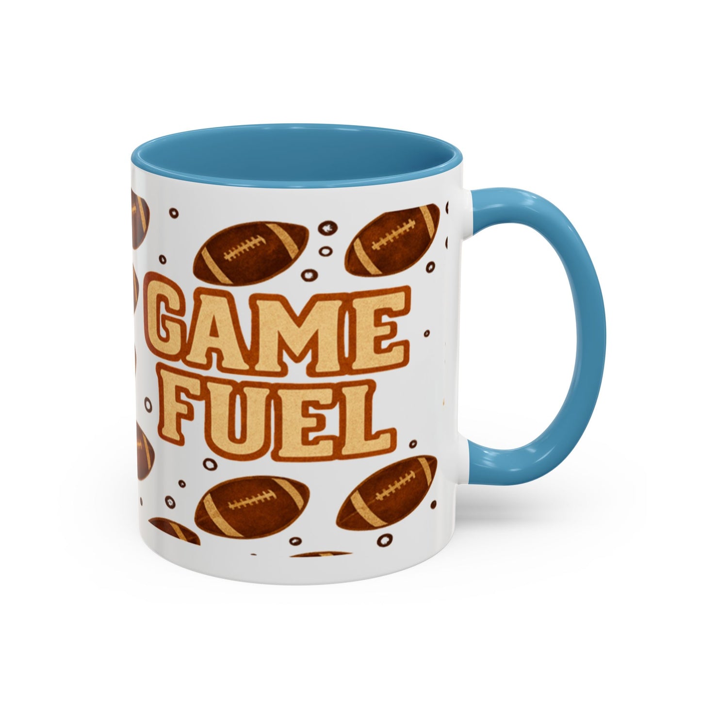 "Game Fuel" Mug | Ceramic Coffee Cup for Sports Lovers, Perfect Gift for Game Day, Tailgating, or Father's Day