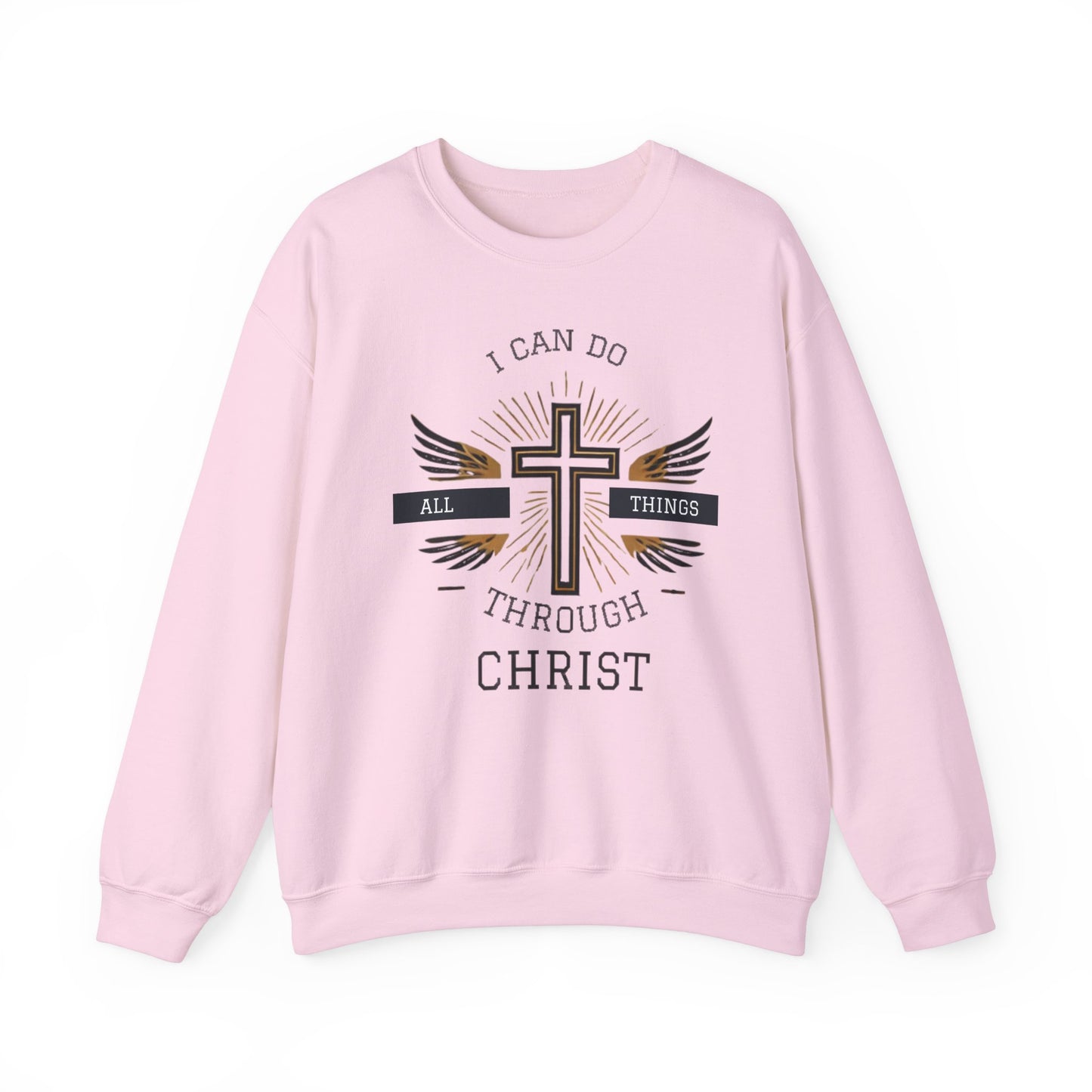 All Things Through Christ Unisex Heavy Blend™ Crewneck Sweatshirt