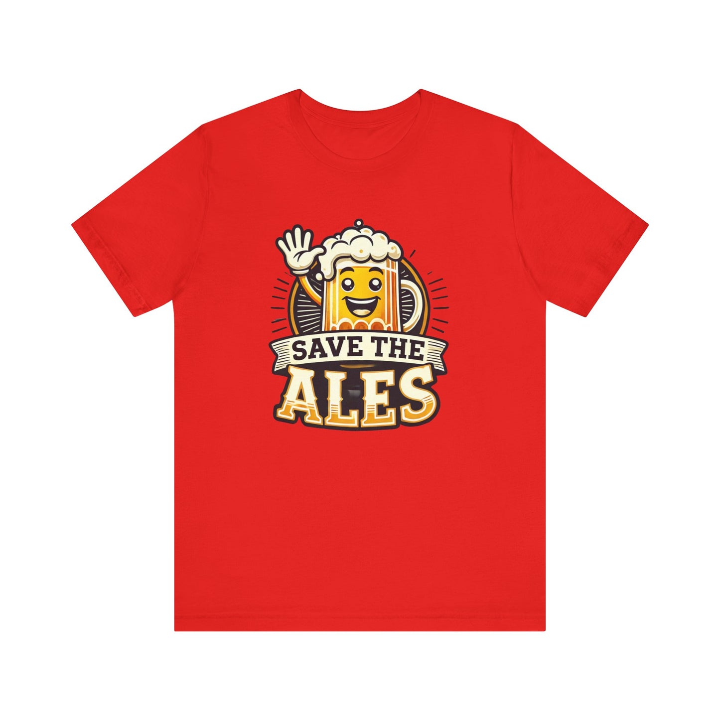 Save The Ales_V2 Unisex Jersey Short Sleeve Tee