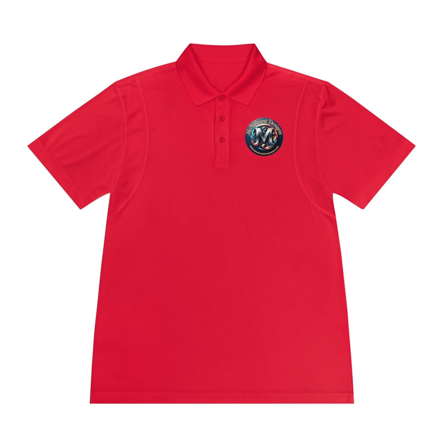 McNificent Designs Men's Sport Polo Shirt