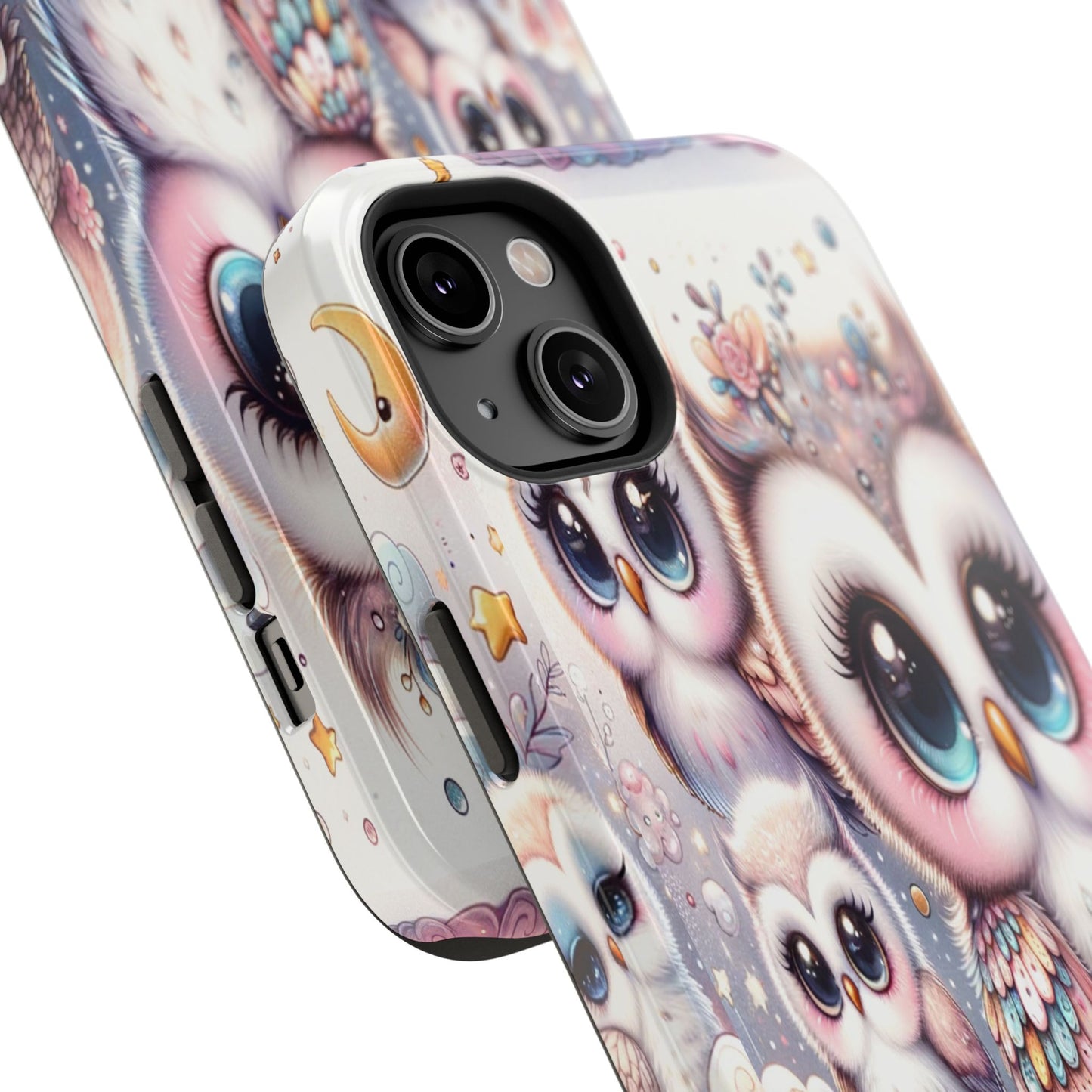 Cutesy Owl Impact-Resistant Phone Cases
