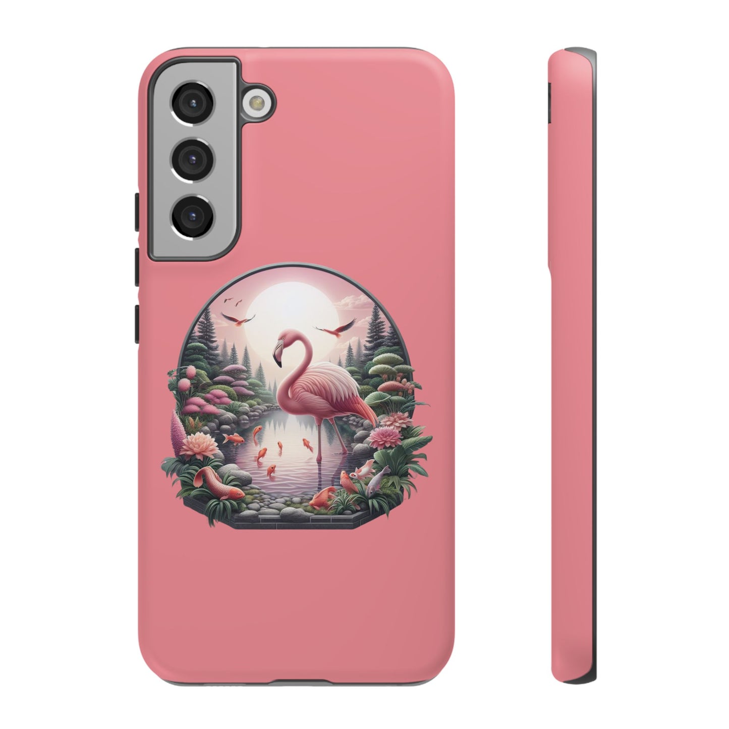 Pink Flamingo - iPhone Tough Phone Case