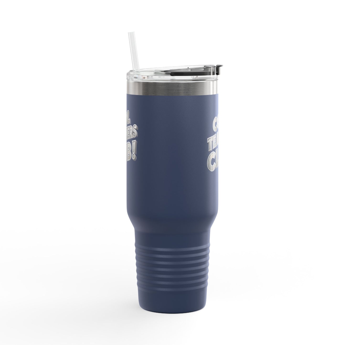 Cool Teacher's Club, Spill-proof, 40oz Stainless Steel Insulated Travel Mug
