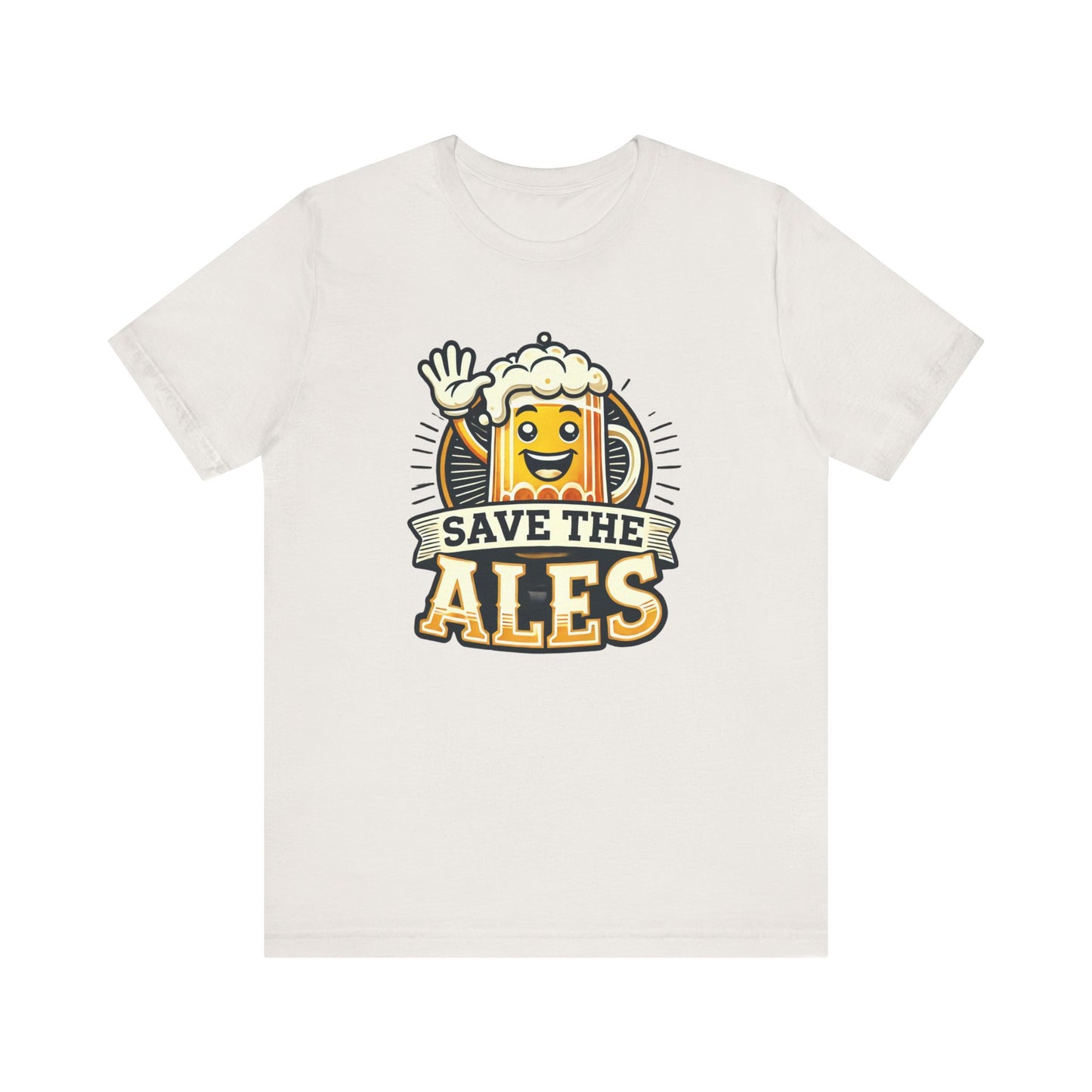 Save The Ales_V2 Unisex Jersey Short Sleeve Tee