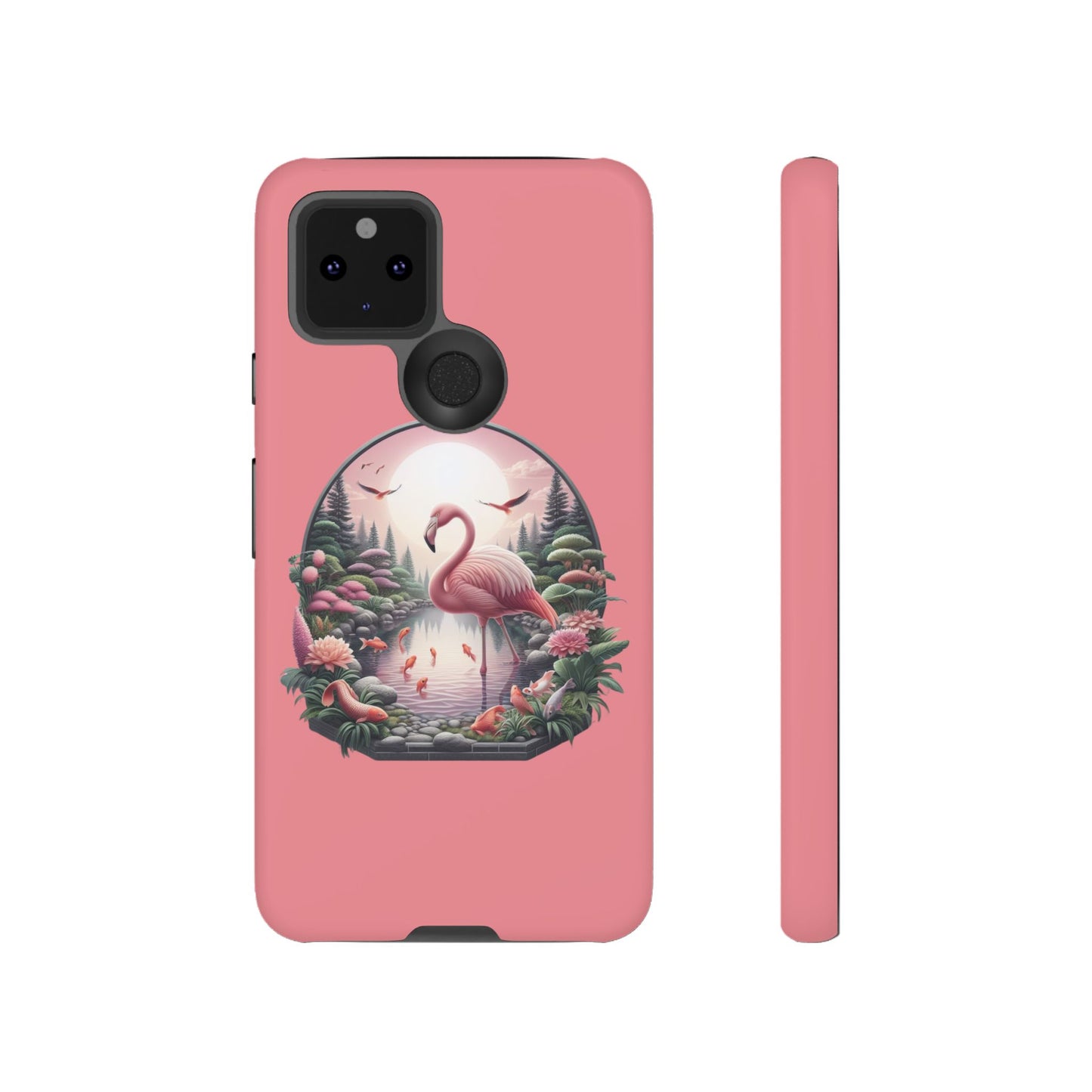 Pink Flamingo - iPhone Tough Phone Case