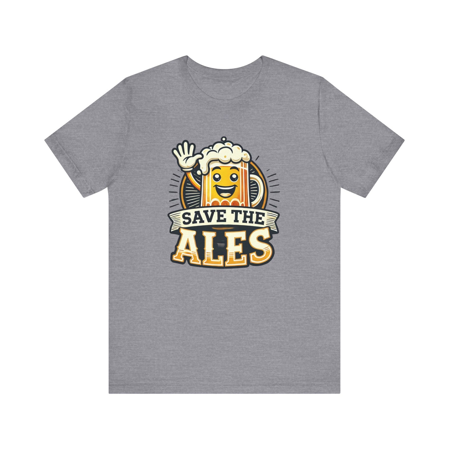 Save The Ales_V2 Unisex Jersey Short Sleeve Tee