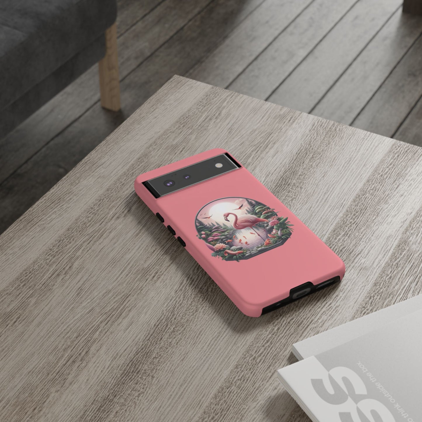 Pink Flamingo - iPhone Tough Phone Case