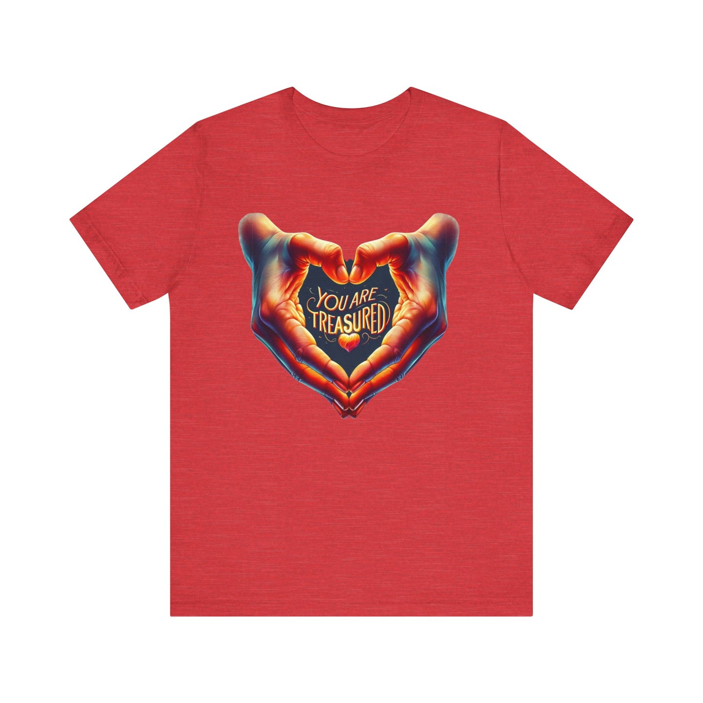 You Are Treasured - Both Sides Printed - Short Sleeve Tee