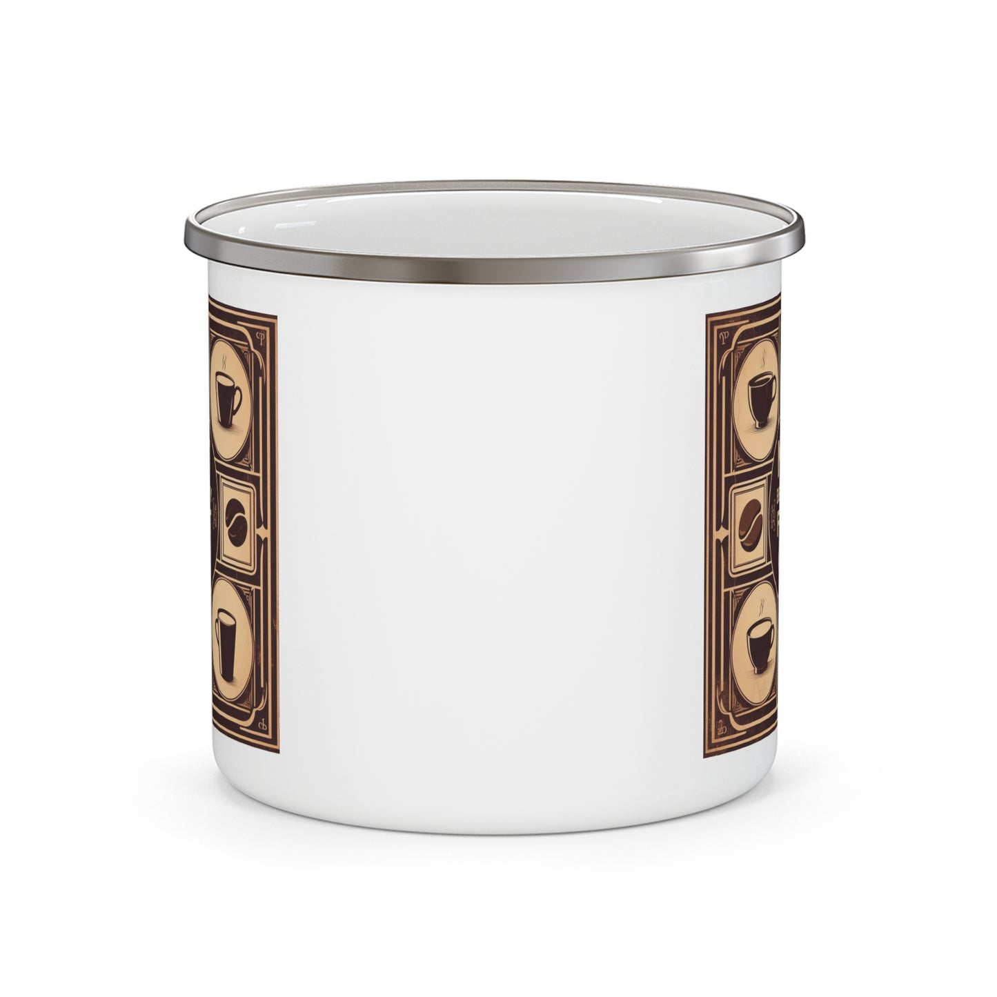 Not Before My First Cup 12oz Enamel Camping Mug