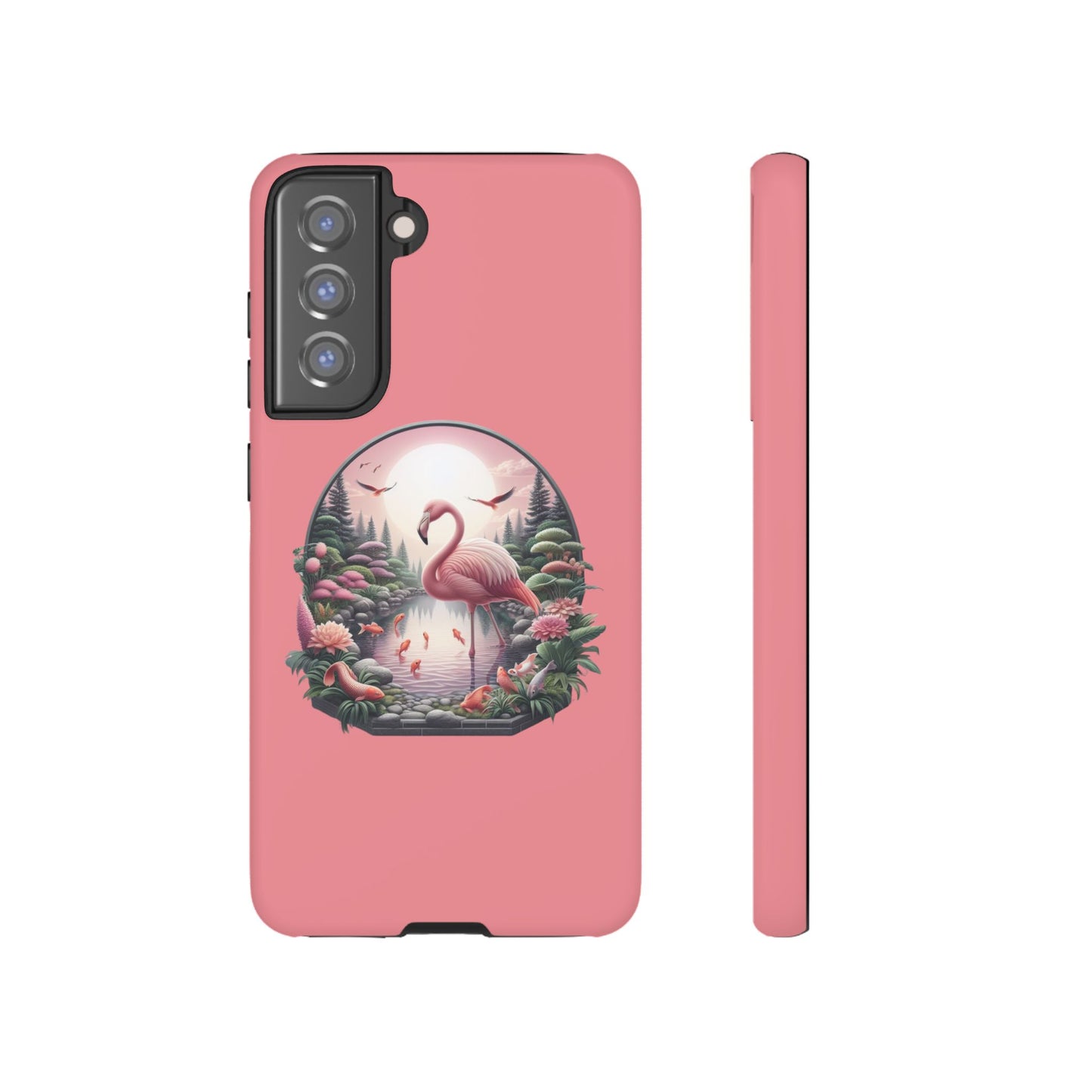 Pink Flamingo - iPhone Tough Phone Case