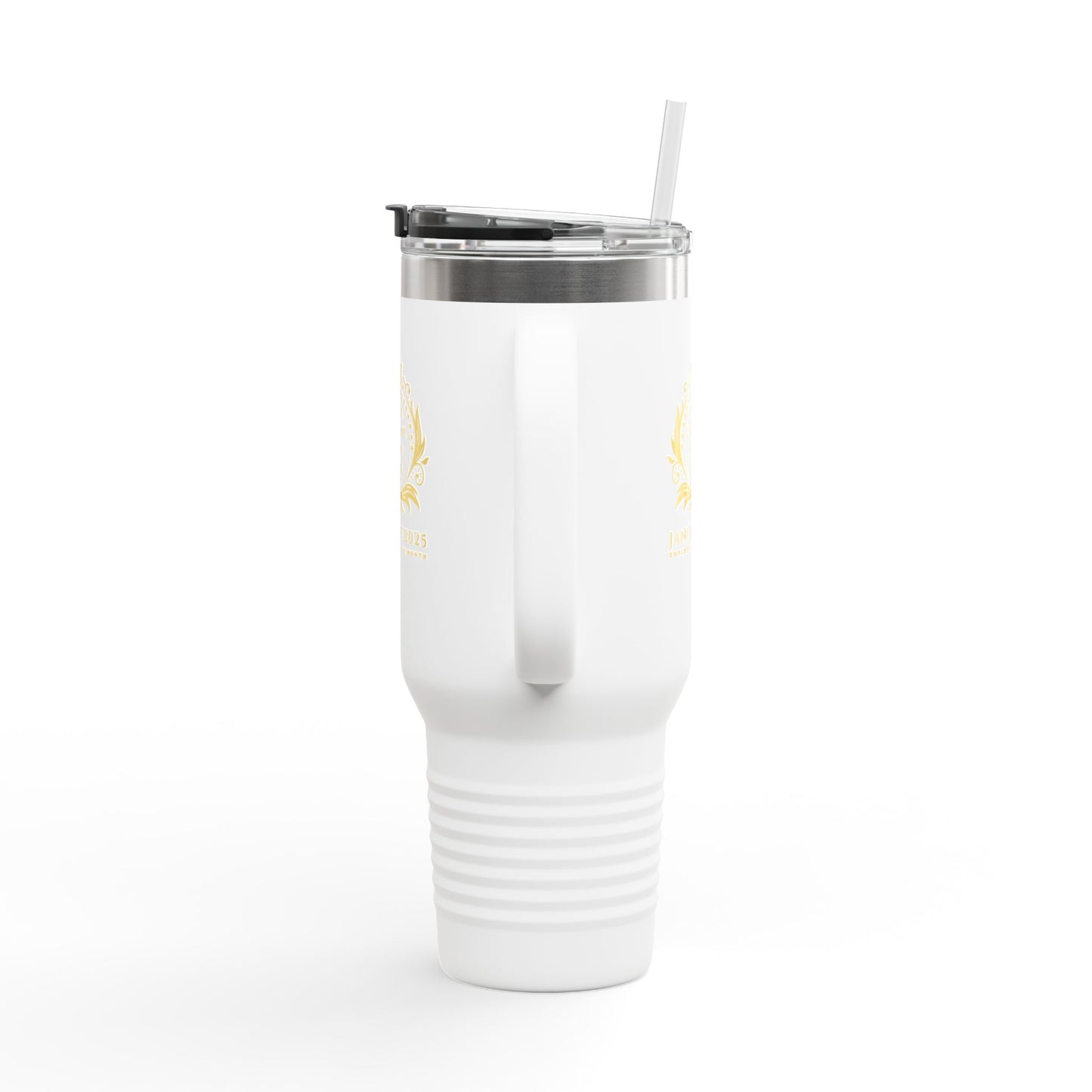 Employee Of the Month, Customizable, 40oz Spillproof, Stainless Steel Double-Insulated Travel Mug
