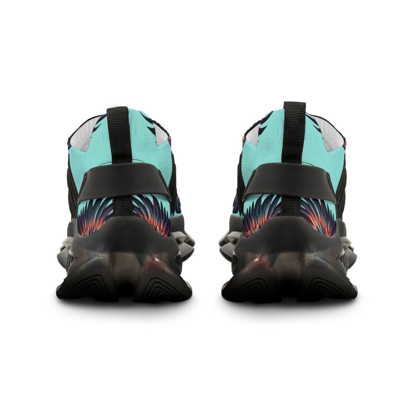 Pristine Eagle - Blue Wraparound - Men's Mesh Sneakers