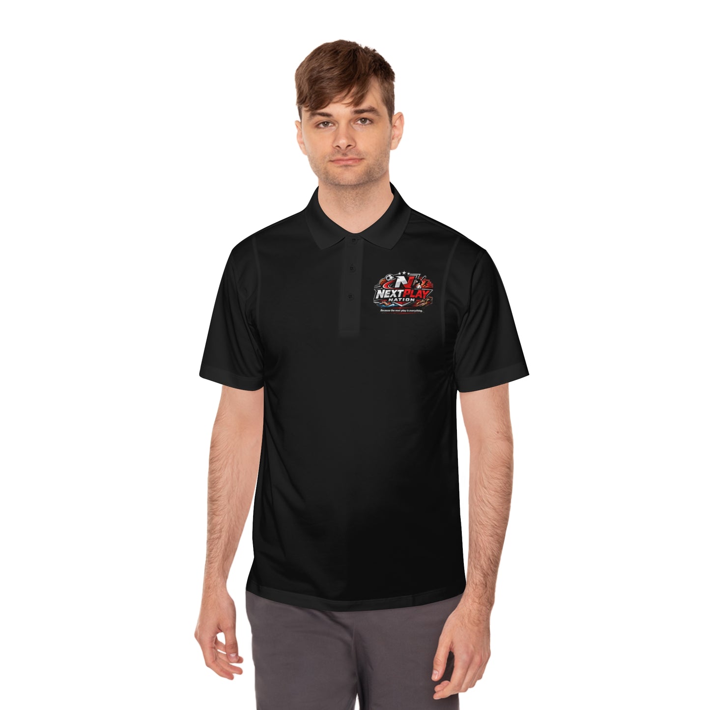 NextPlay Nation Men's Sport Polo Shirt