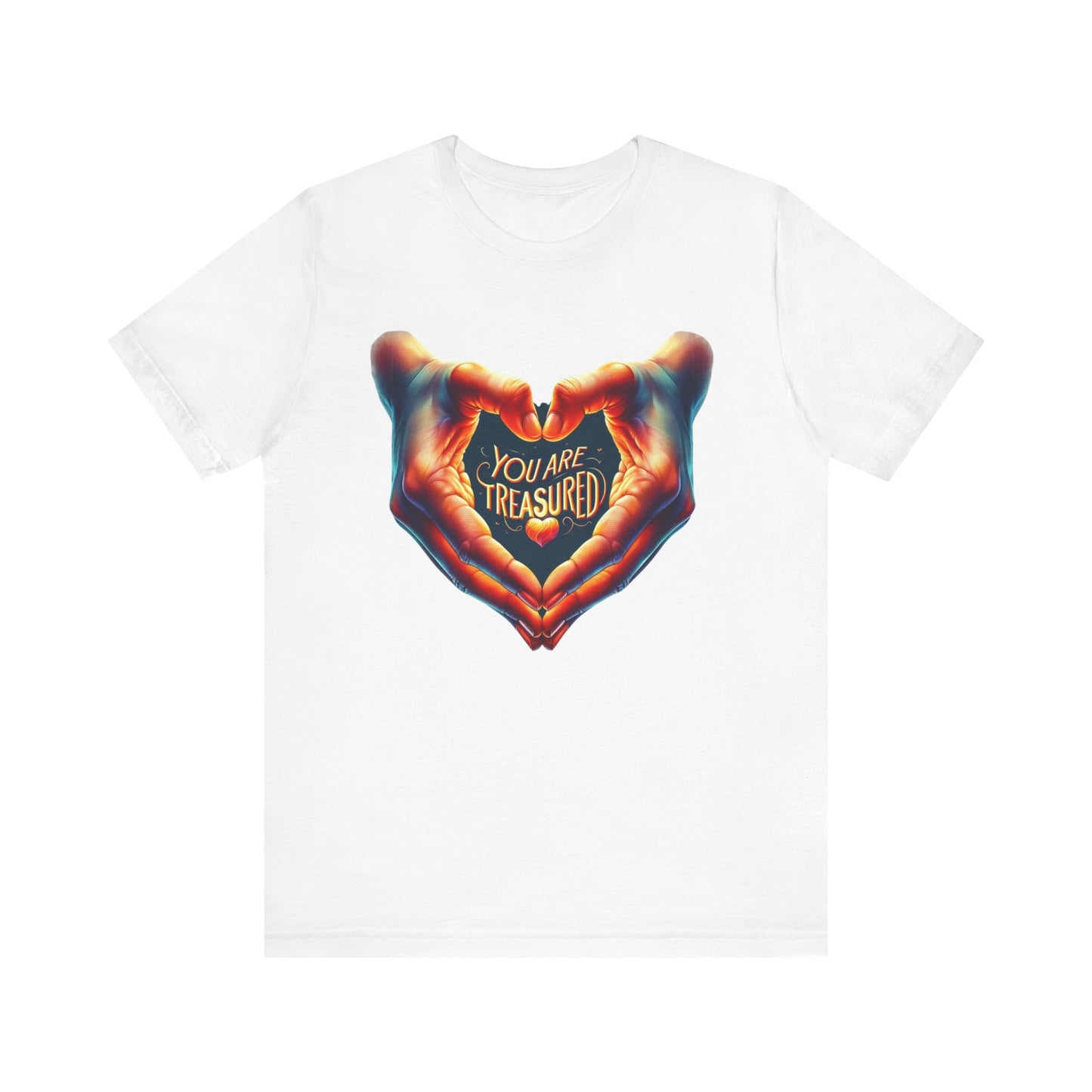 You Are Treasured - Both Sides Printed - Short Sleeve Tee