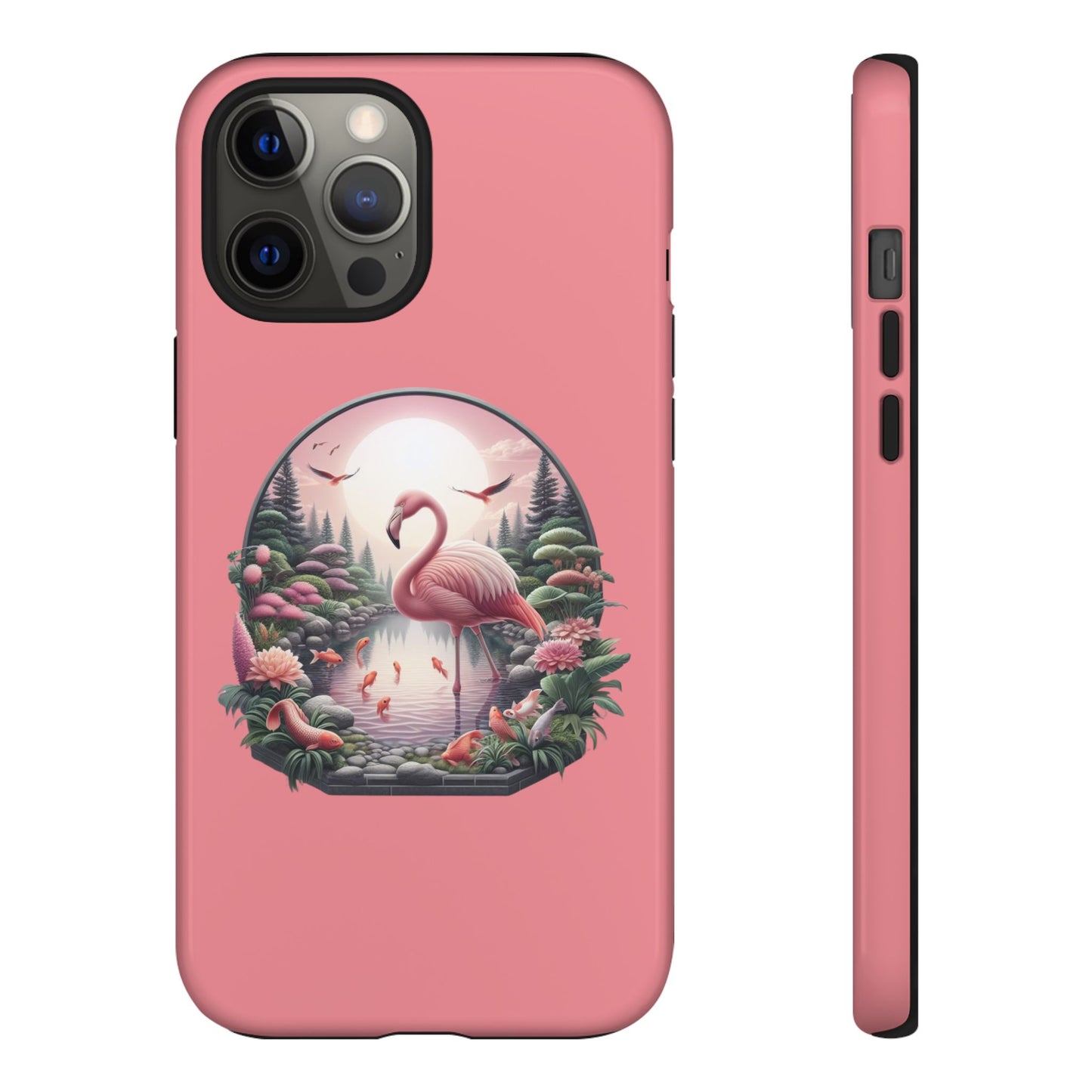 Pink Flamingo - iPhone Tough Phone Case