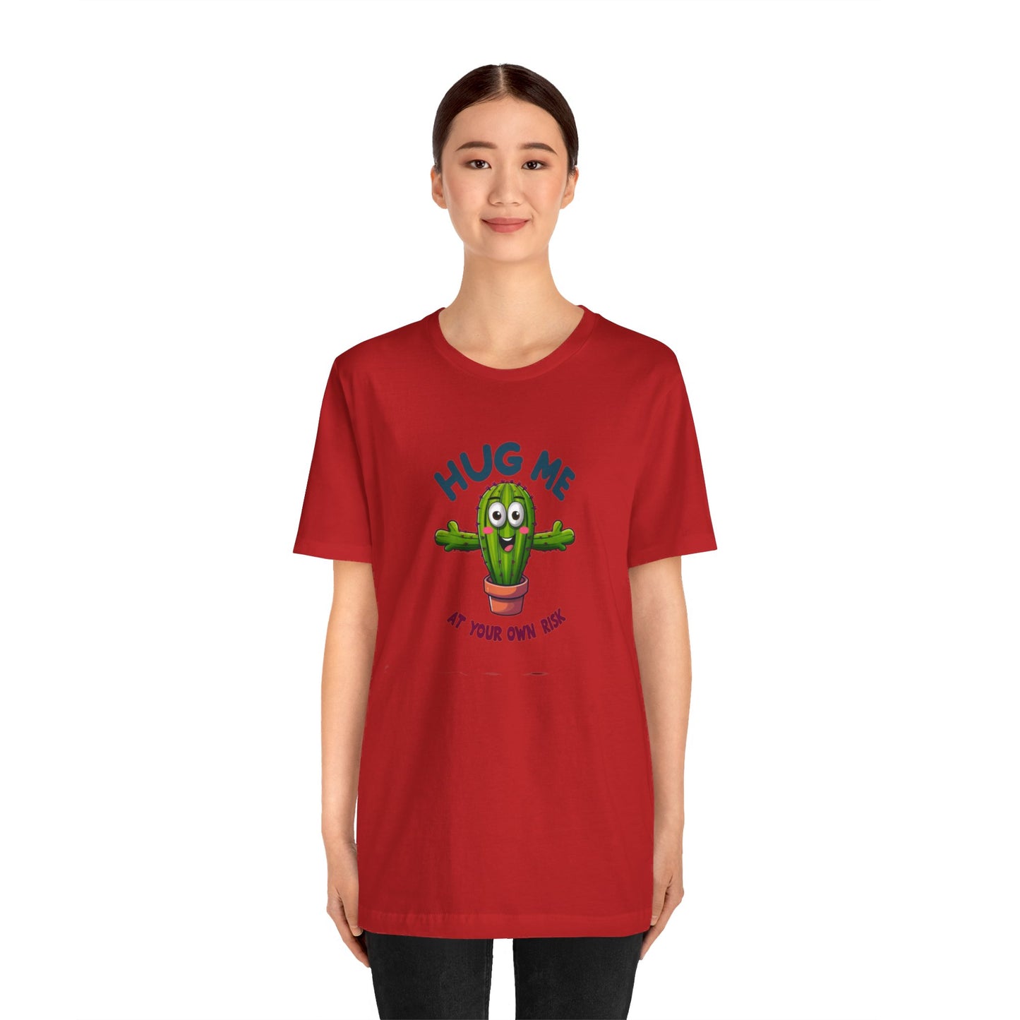 Hug Me At Your Own Risk Short Sleeve Tee