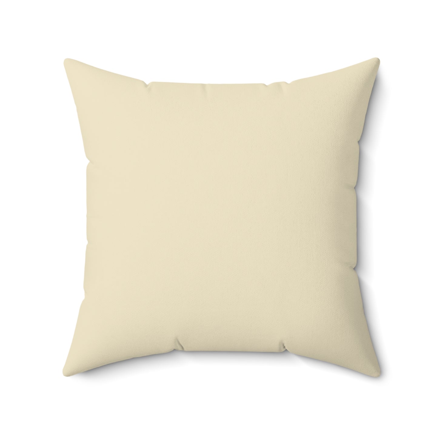 French Typography Square Pillow