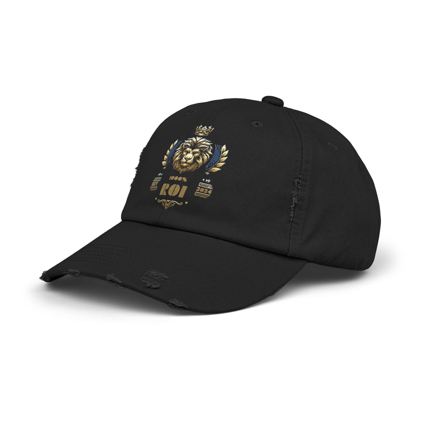 1000%ROI Unisex Distressed Cap