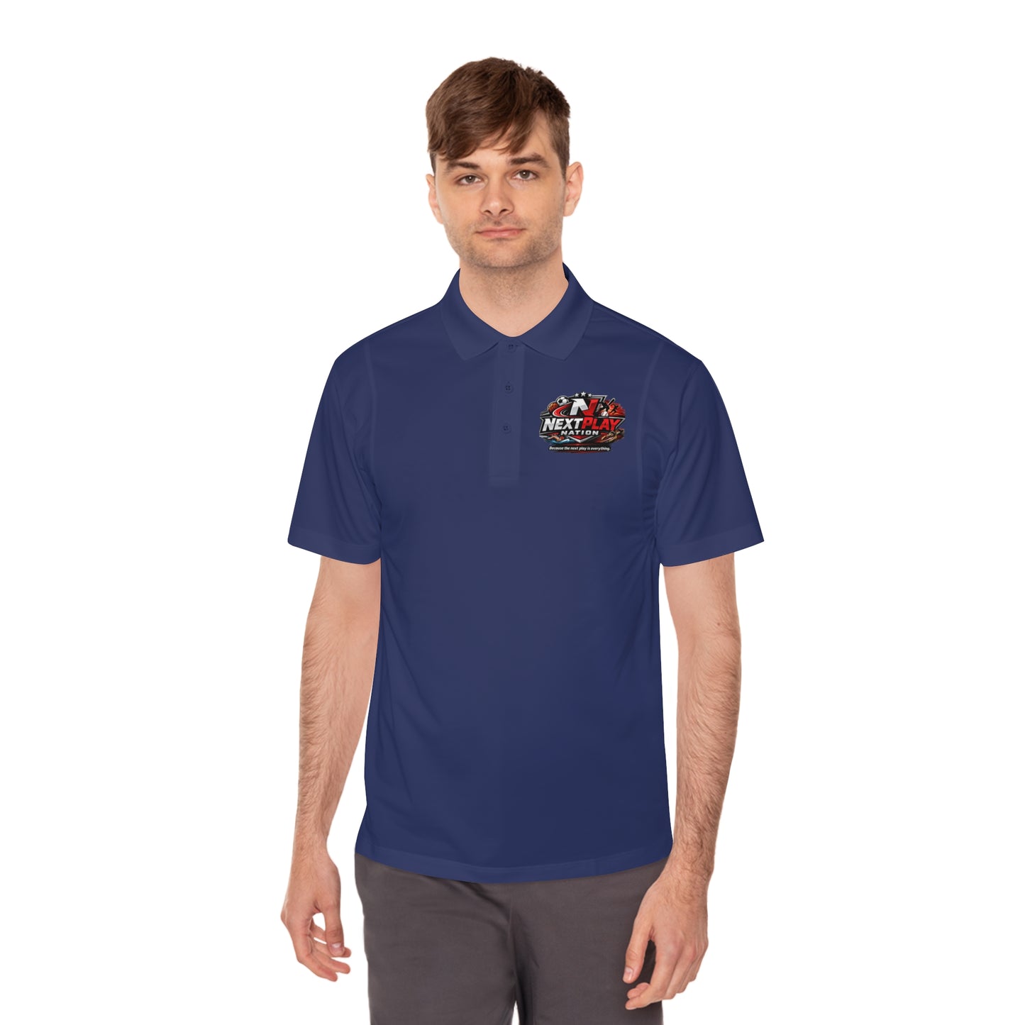 NextPlay Nation Men's Sport Polo Shirt
