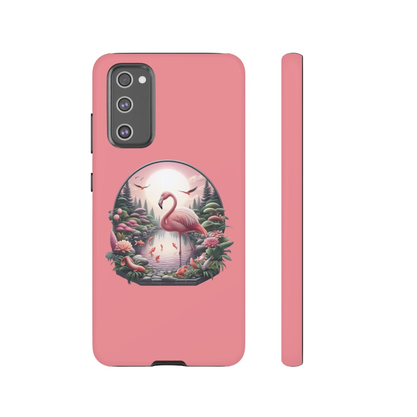 Pink Flamingo - iPhone Tough Phone Case