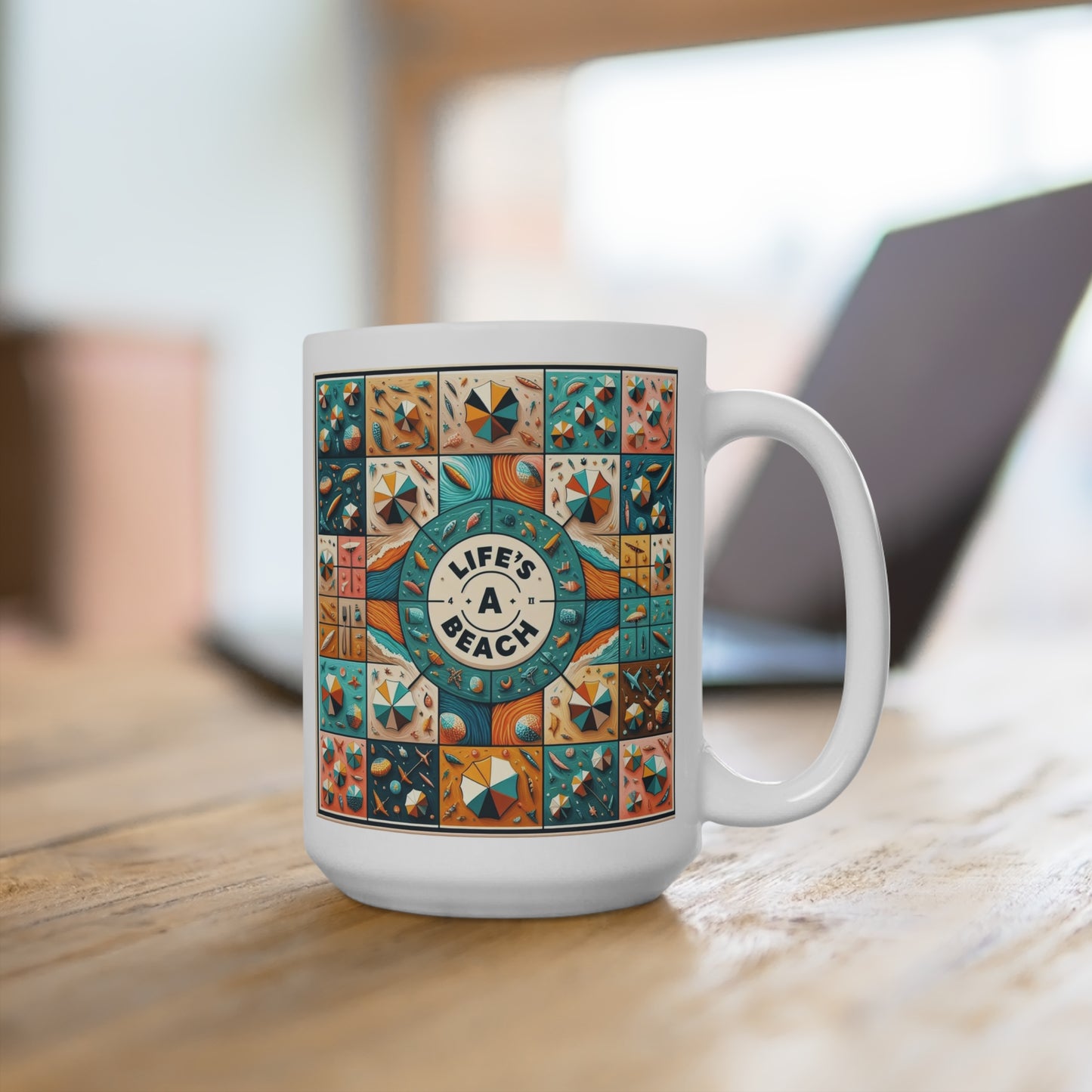Life's A Beach 15oz Mug