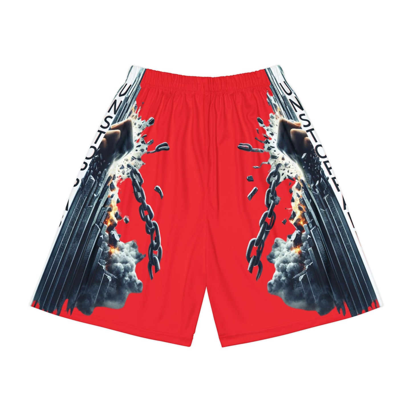 UNSTOPPABLE Men’s Sports Shorts - Red
