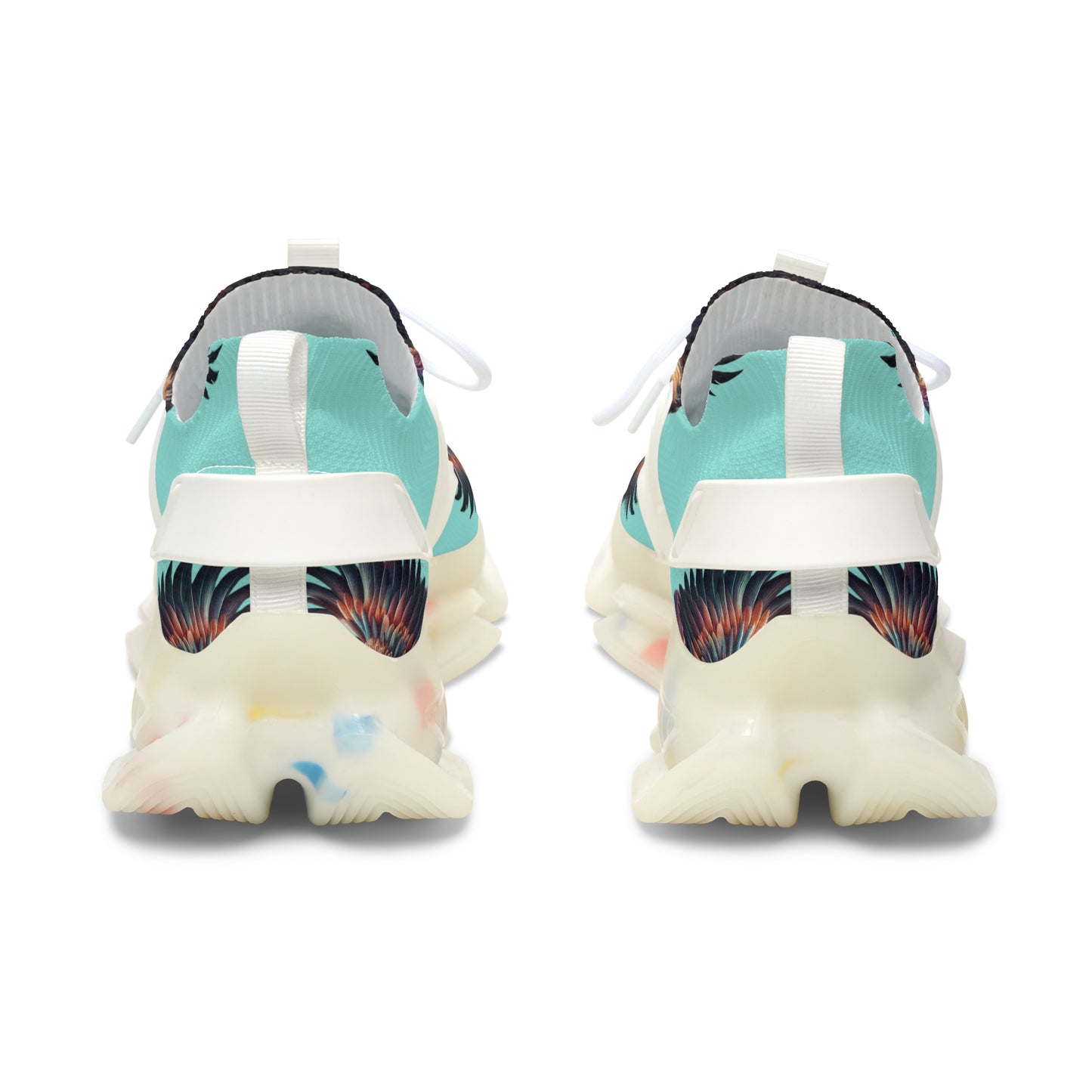 Pristine Eagle - Blue Wraparound -Women's Mesh Sneakers