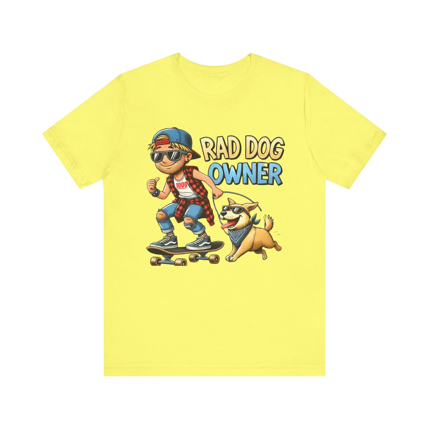 Rad Dog Owner Unisex Jersey Short Sleeve Tee