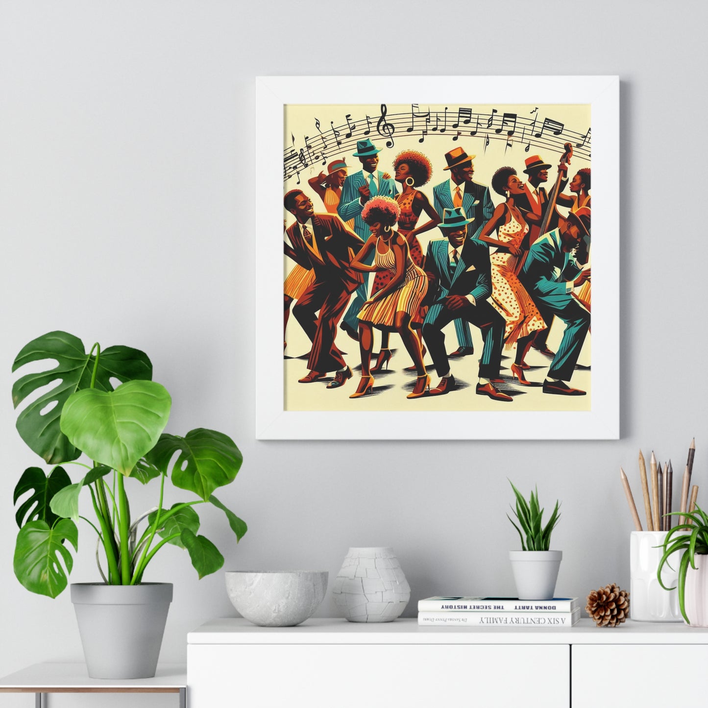 How Low Can U Go -  Unique Wall Art - Framed Vertical Poster