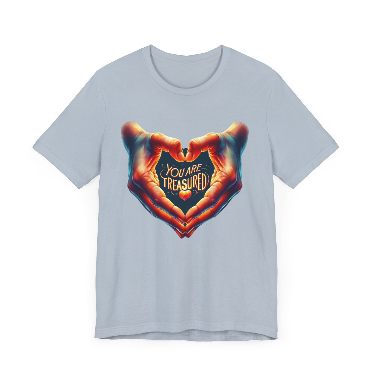 You Are Treasured - Both Sides Printed - Short Sleeve Tee