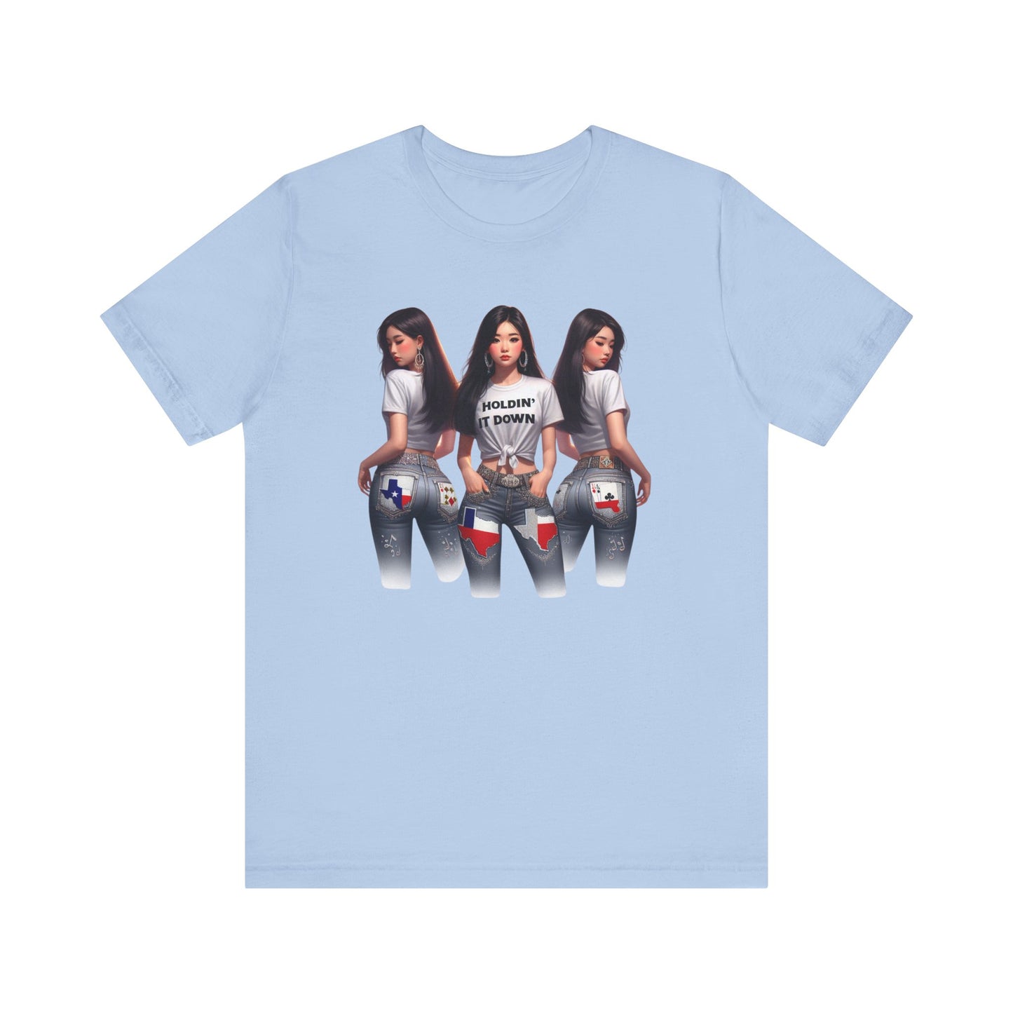 Holdin' It Down 2 Sided Short Sleeve Tee