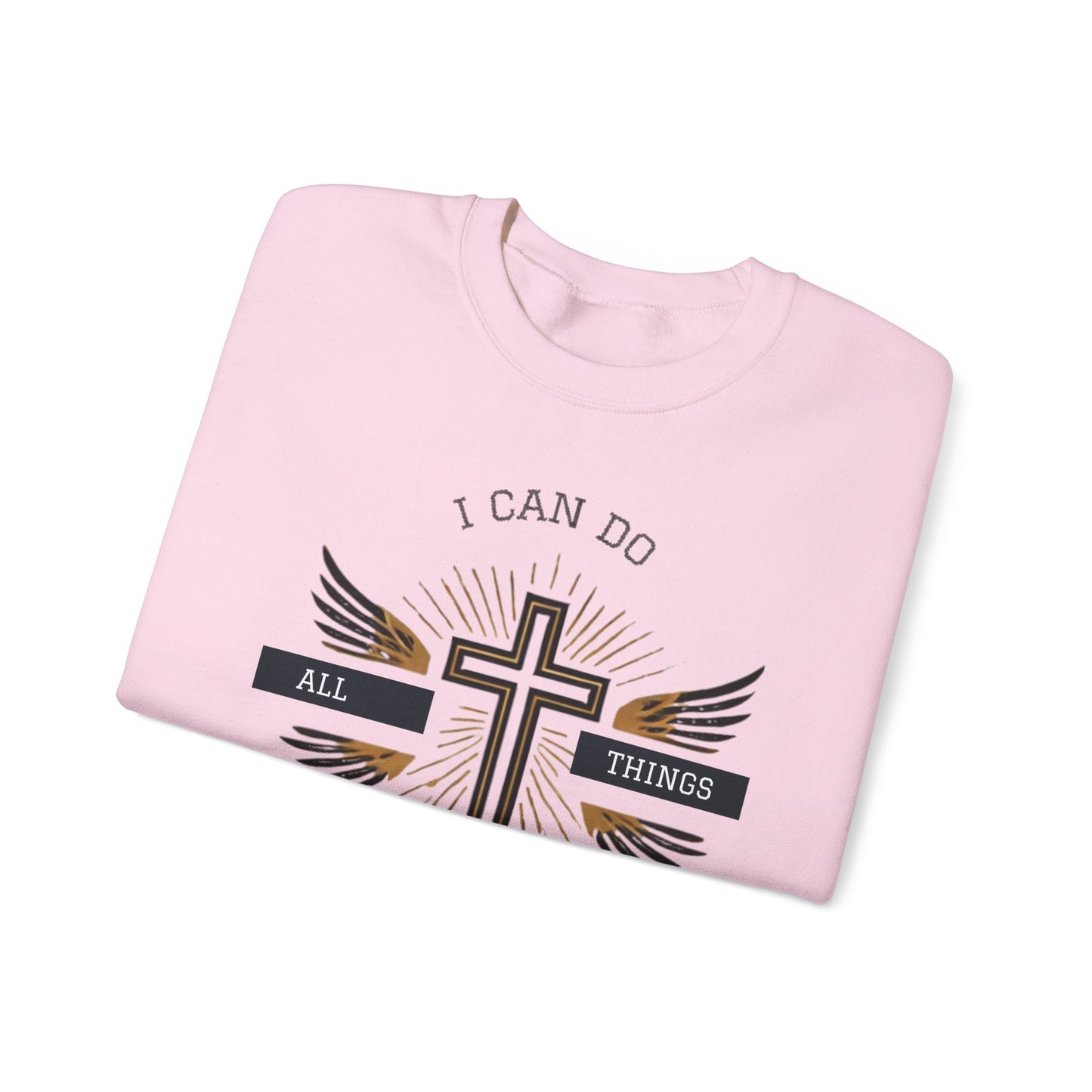 All Things Through Christ Unisex Heavy Blend™ Crewneck Sweatshirt