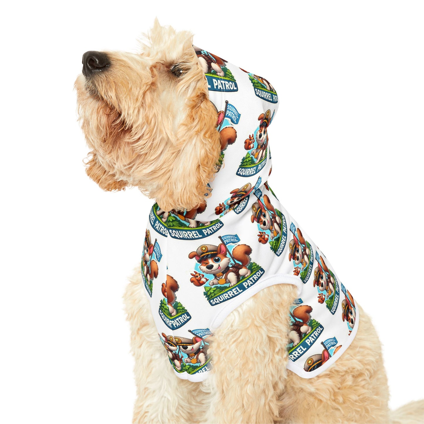 Squirrel Patrol Pet Hoodie (2)